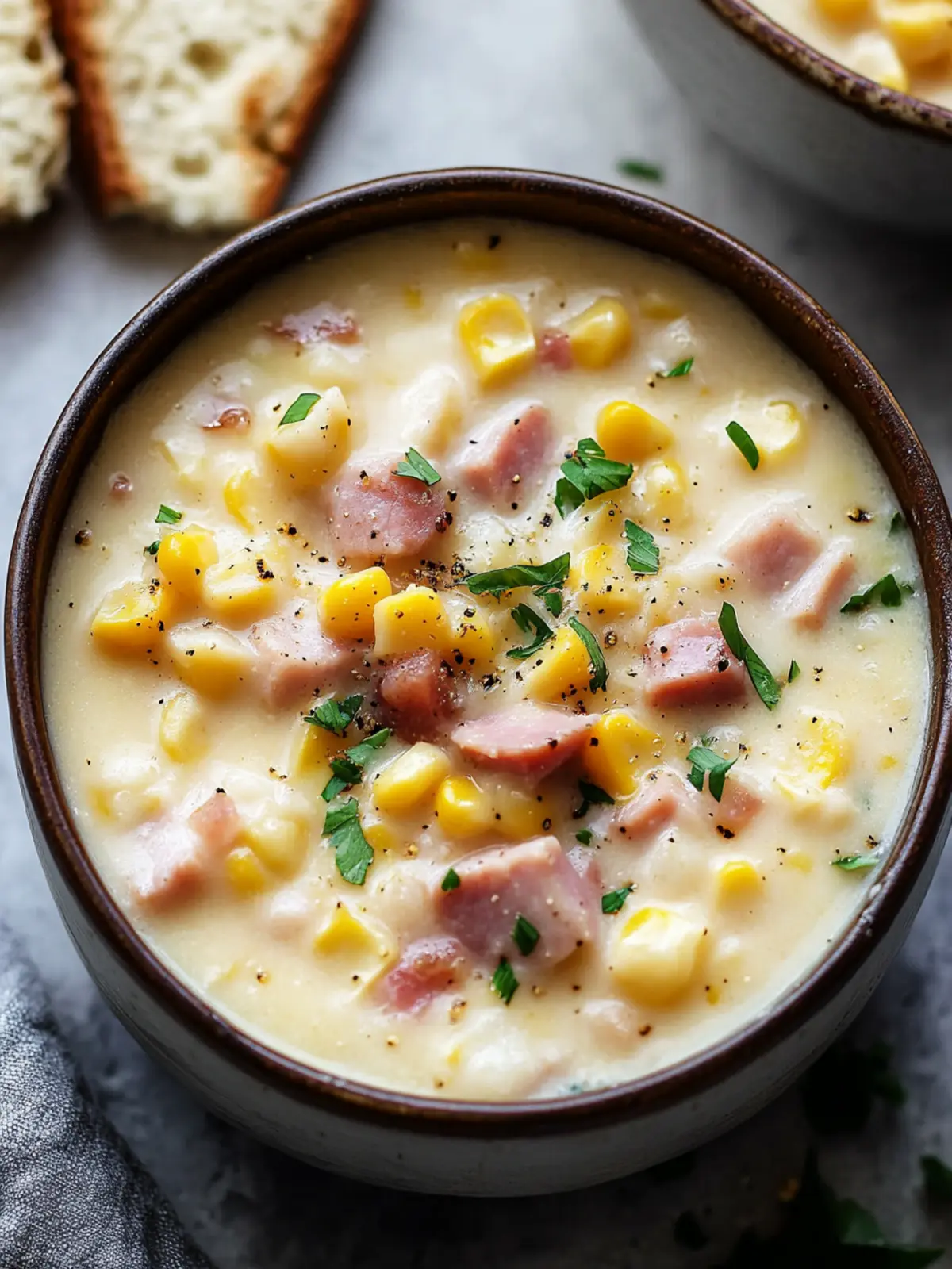 Hearty Ham and Corn Chowder for Cozy Nights In 3 Ham and Corn Chowder