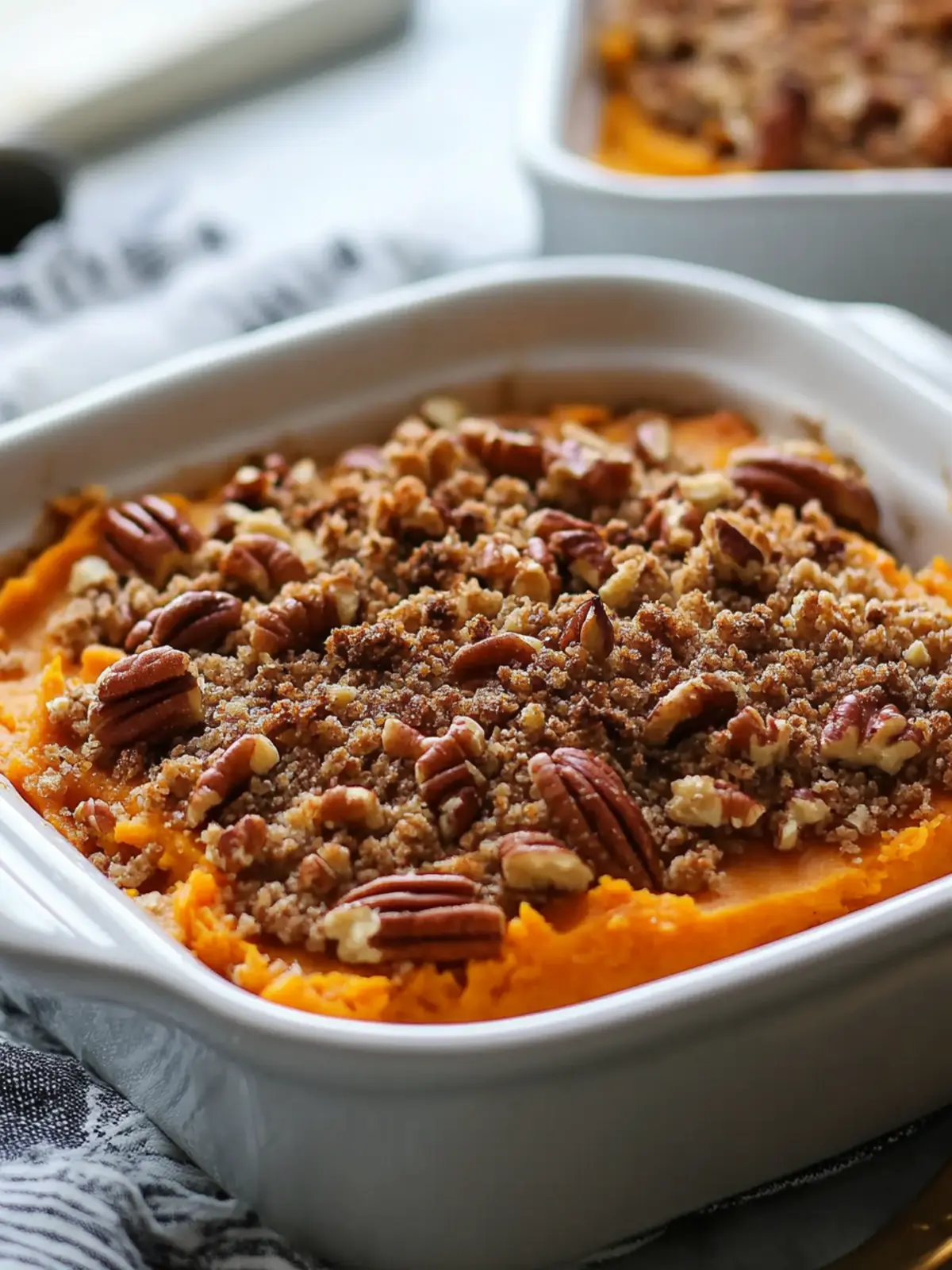 Sweet Potato Casserole with Pecan Crumble Your New Favorite Side 4 Sweet Potato Casserole with Pecan Crumble