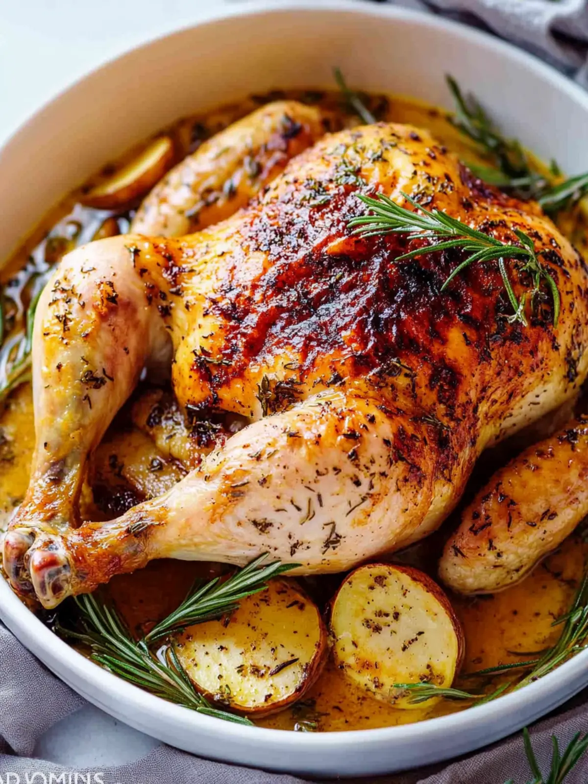 Simple Crispy Roast Chicken for a Flavorful Family Feast 2 Simple Crispy Roast Chicken