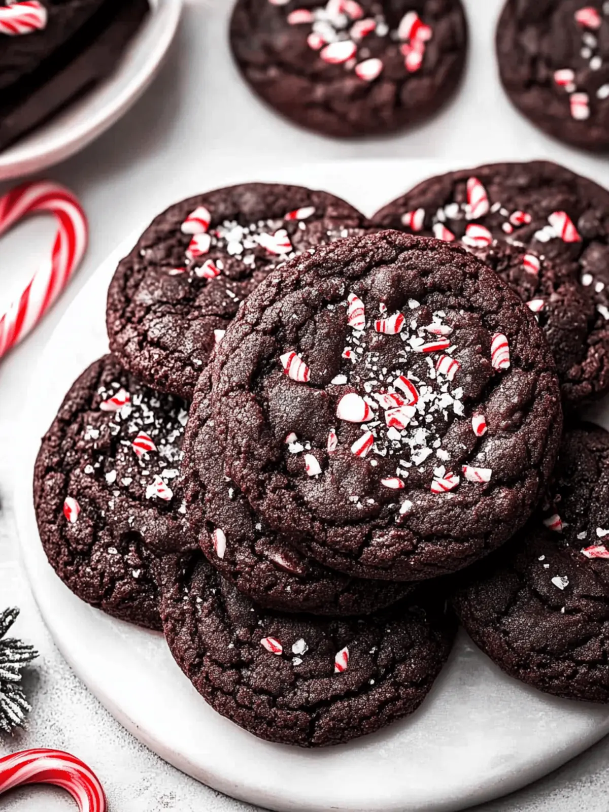 Double Chocolate Peppermint Cookies You'll Crave All Season 2 Double Chocolate Peppermint Cookies