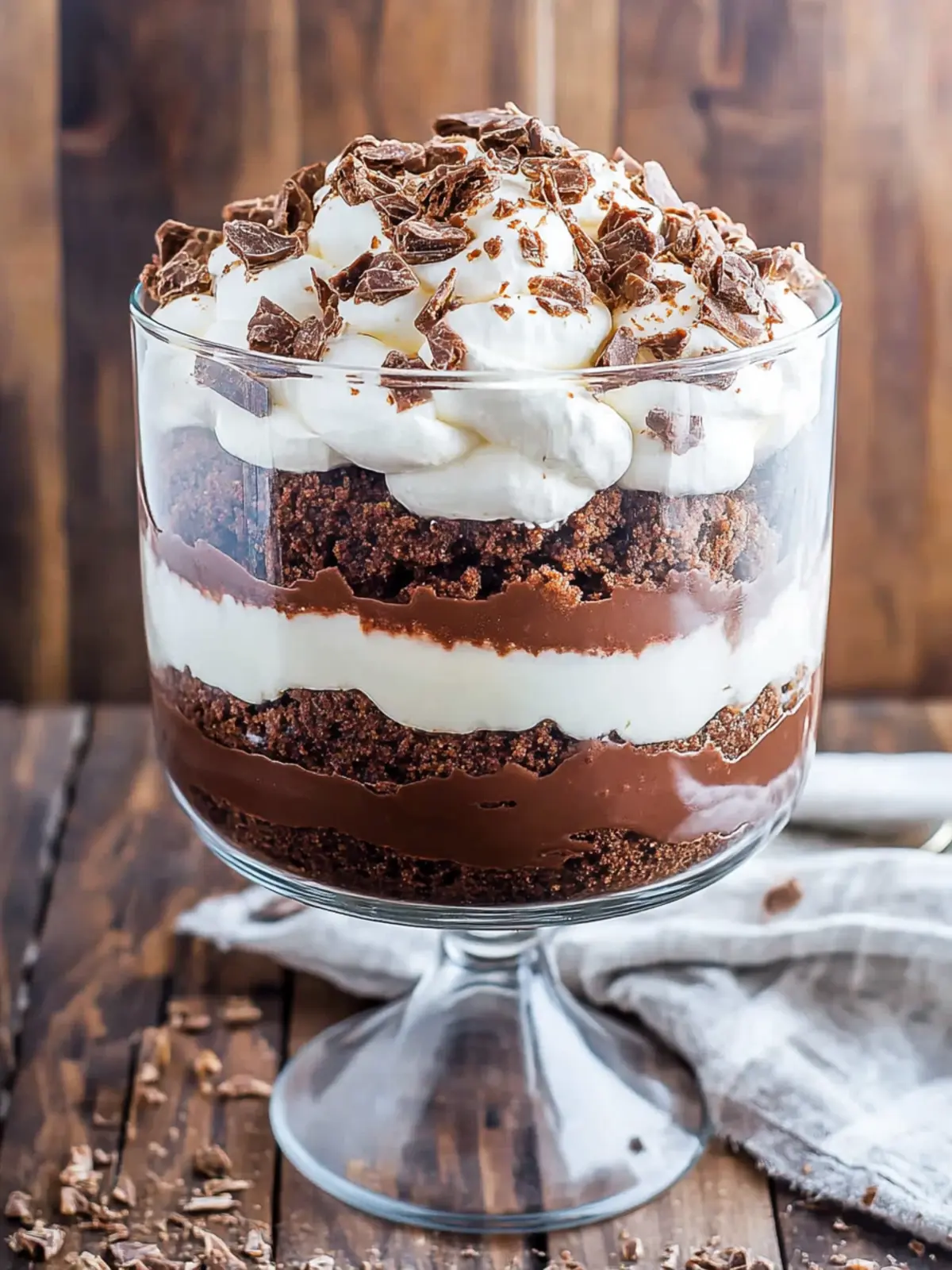 Decadent Brownie Trifle to Sweeten Your Day! 4 Brownie Trifle