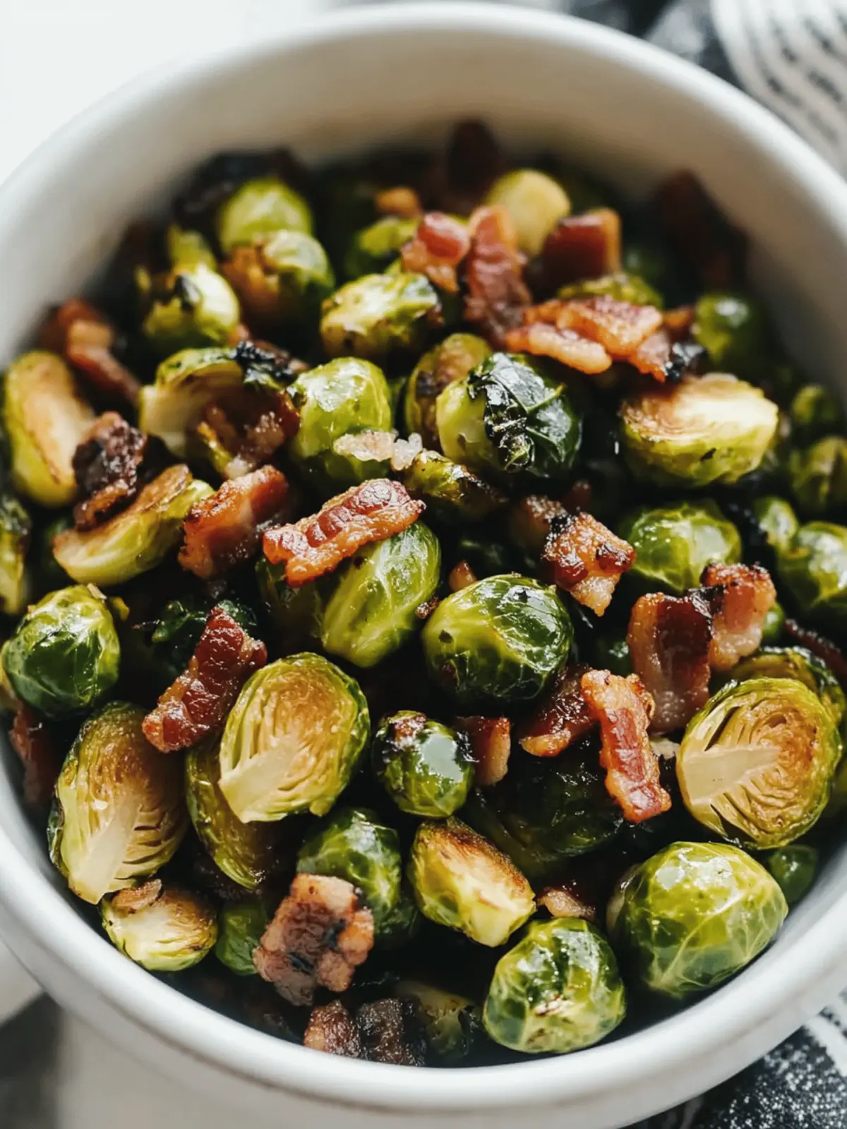 Savory 30-Minute Stovetop Maple Bacon Brussels Sprouts Recipe 4 30-Minute Stovetop Maple Bacon Brussels Sprouts