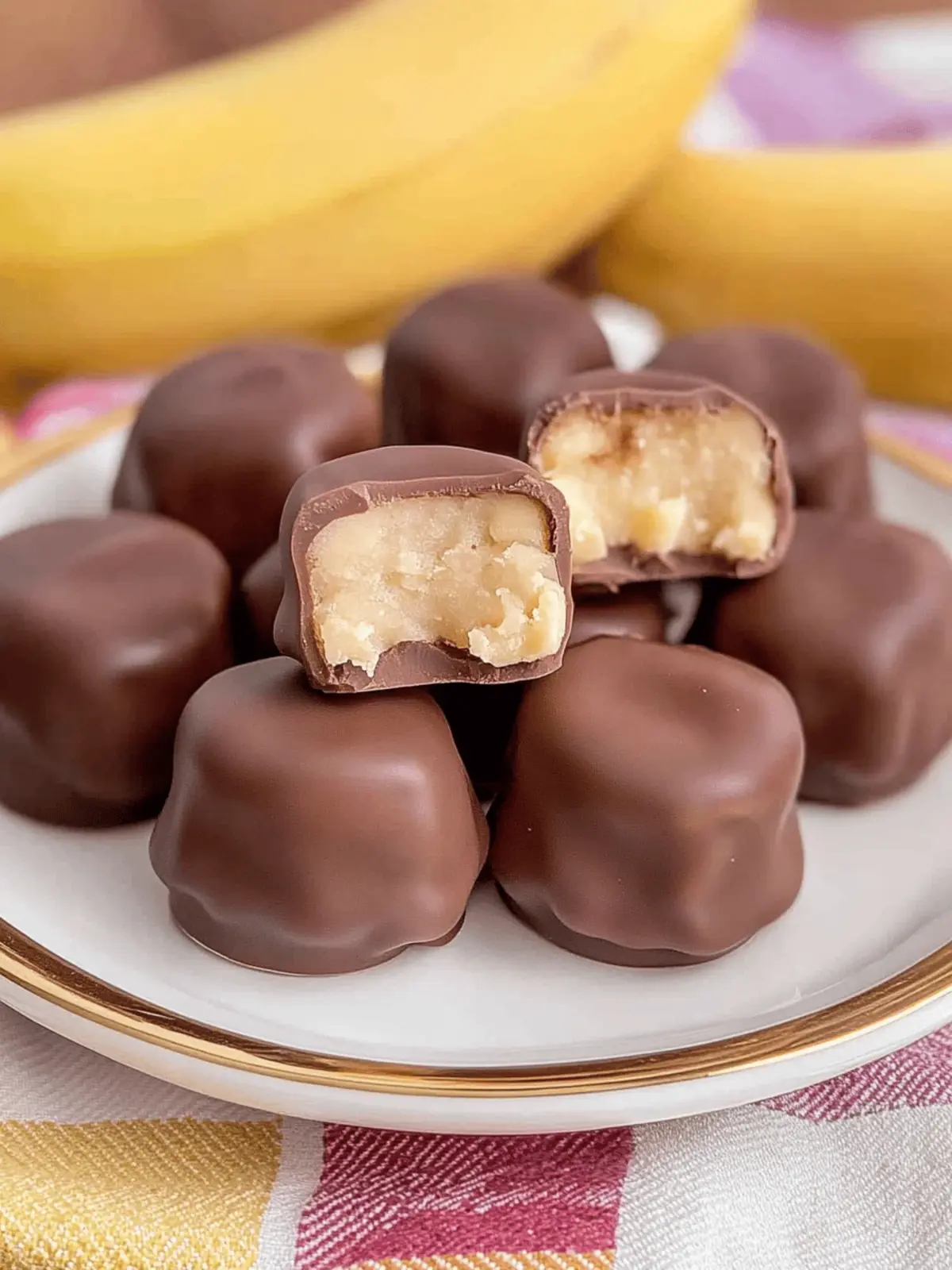 Irresistible Chocolate Banana Peanut Butter Bites Recipe 2 Chocolate Banana Peanut Butter Bites