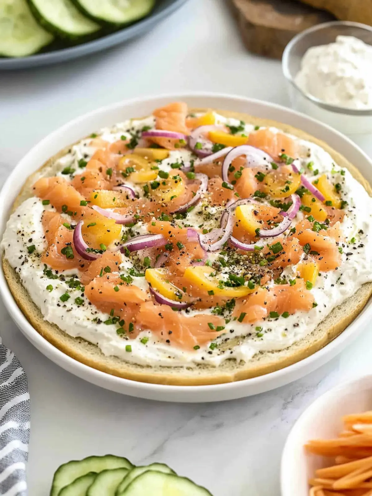 Smoked Salmon Bagel Dip That Elevates Your Brunch Game 2 Smoked Salmon Bagel Dip