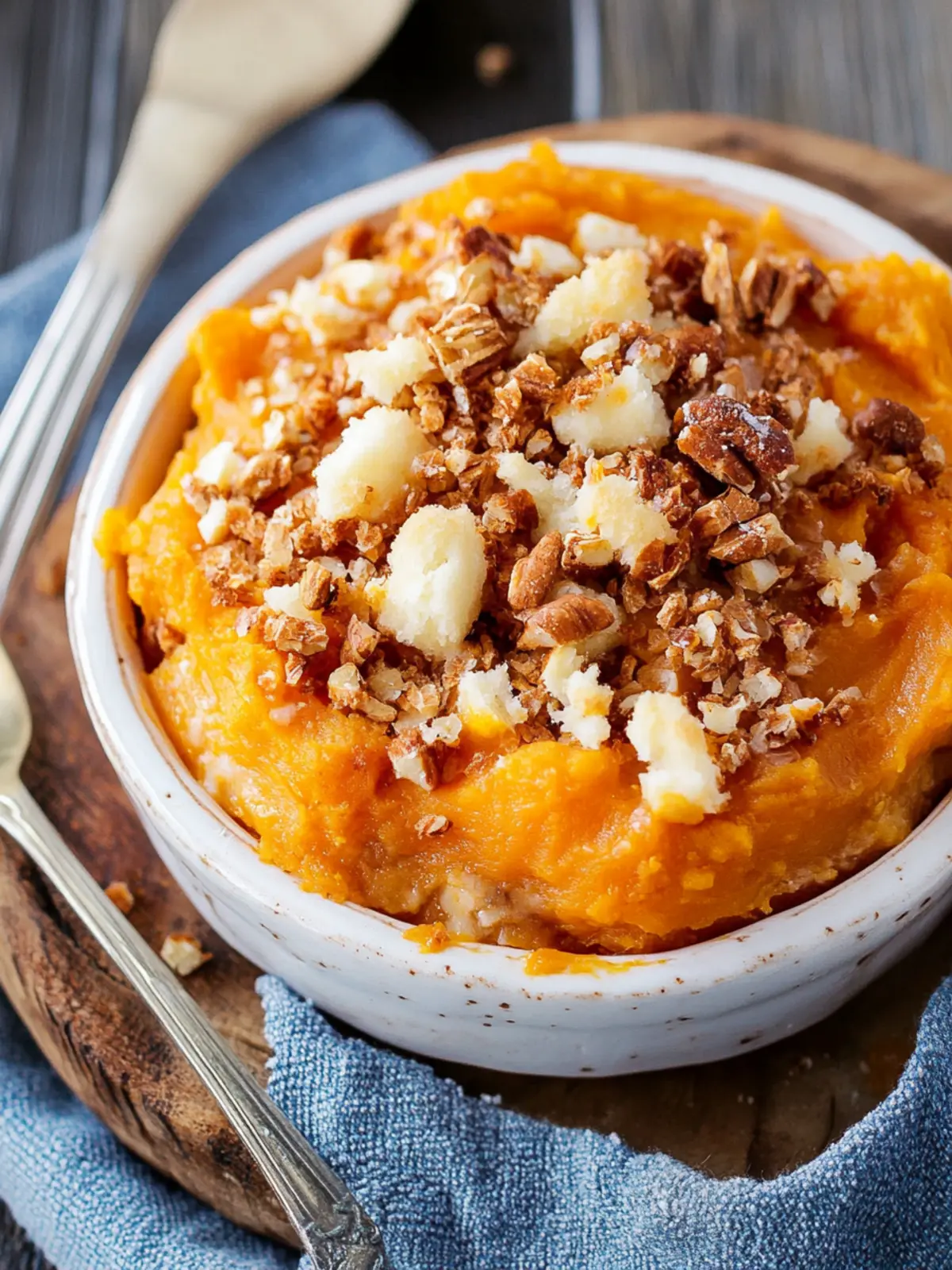 Deliciously Cozy Sweet Potato Casserole with Marshmallow Topping 2 Sweet Potato Casserole
