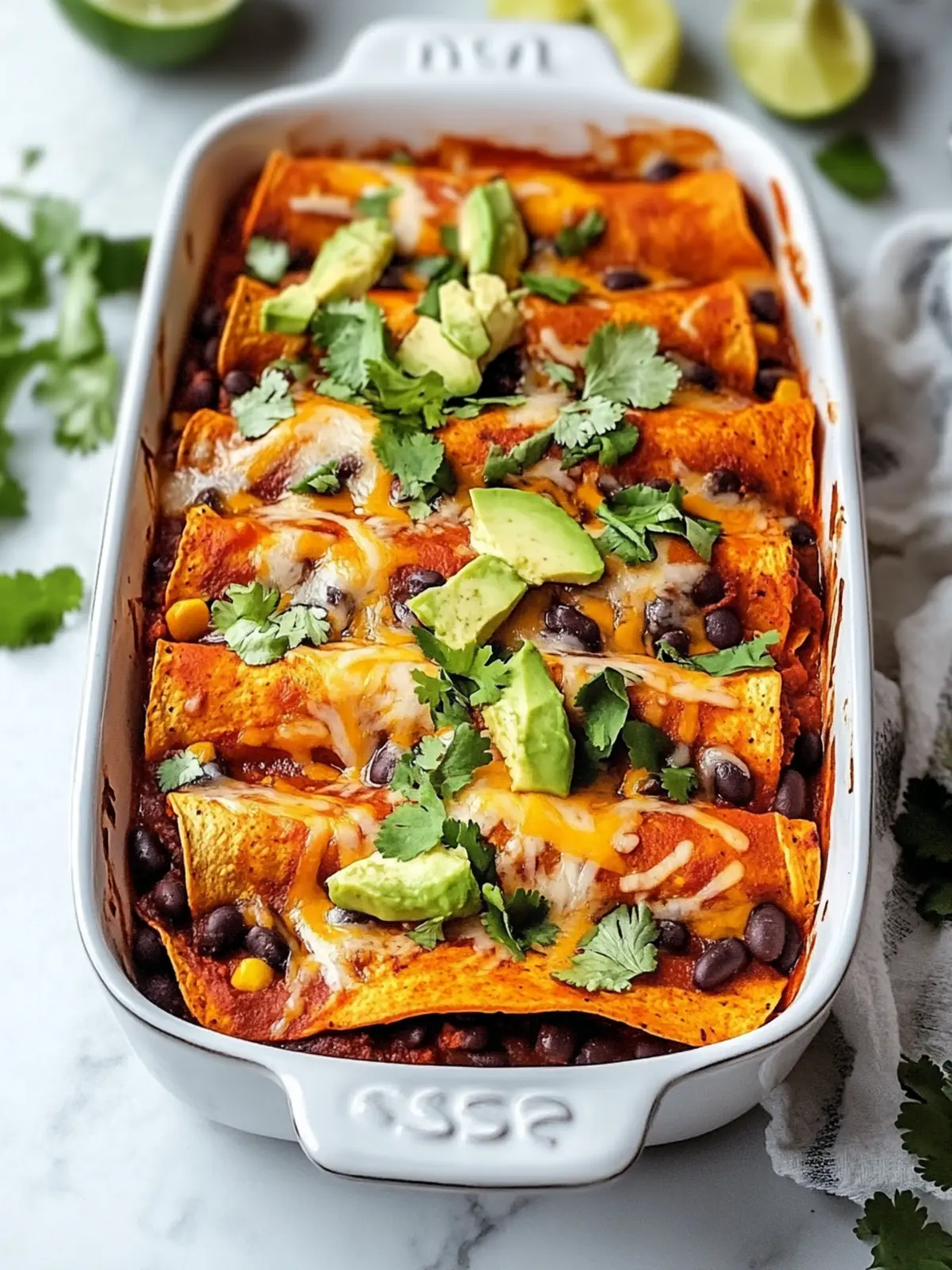 Delicious Black Bean and Sweet Potato Enchiladas to Love 4 Black Bean and Sweet Potato Enchiladas