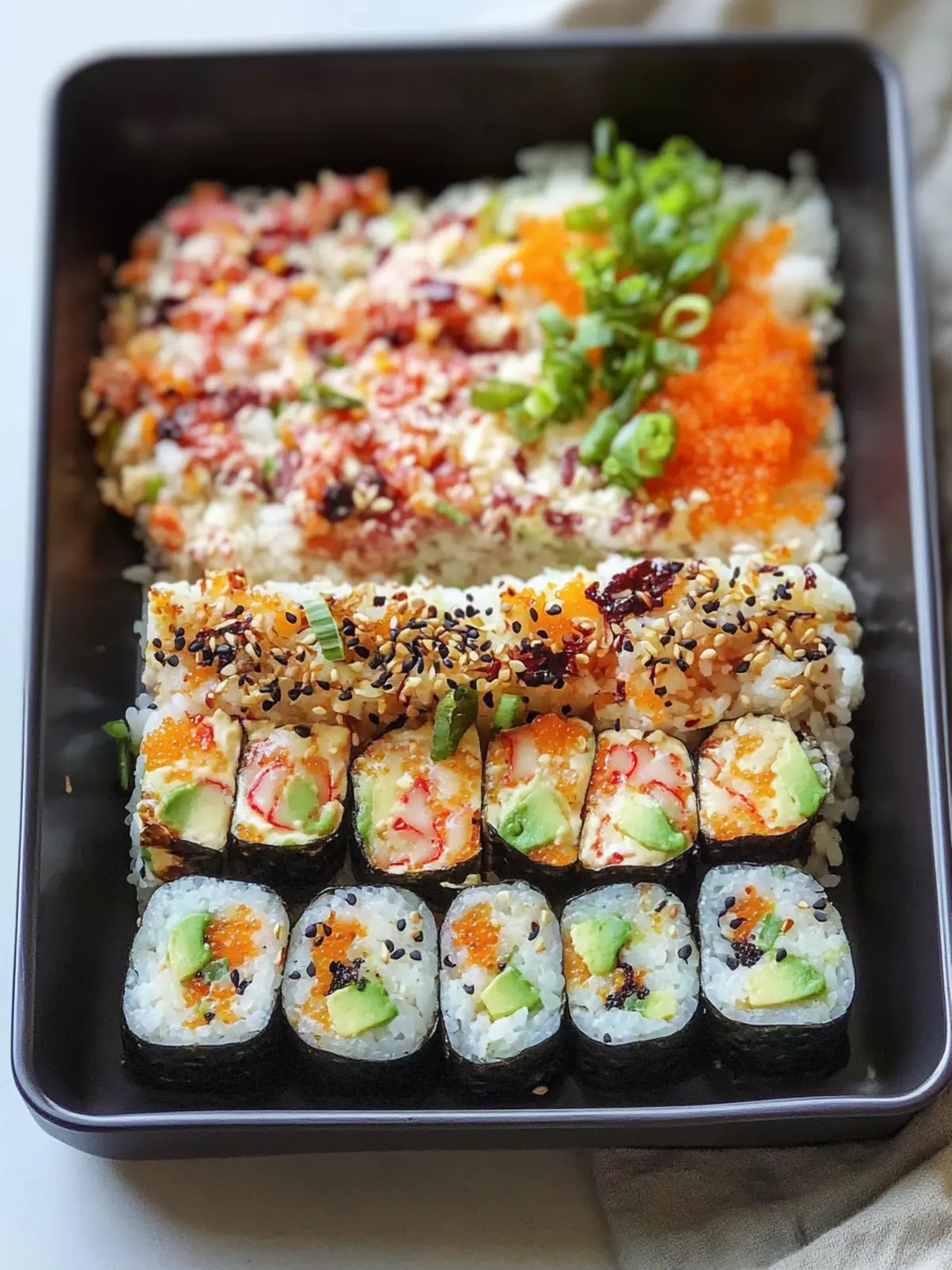 Sushi Bake Delight: Easy, Creamy & Totally Irresistible 3 Sushi Bake