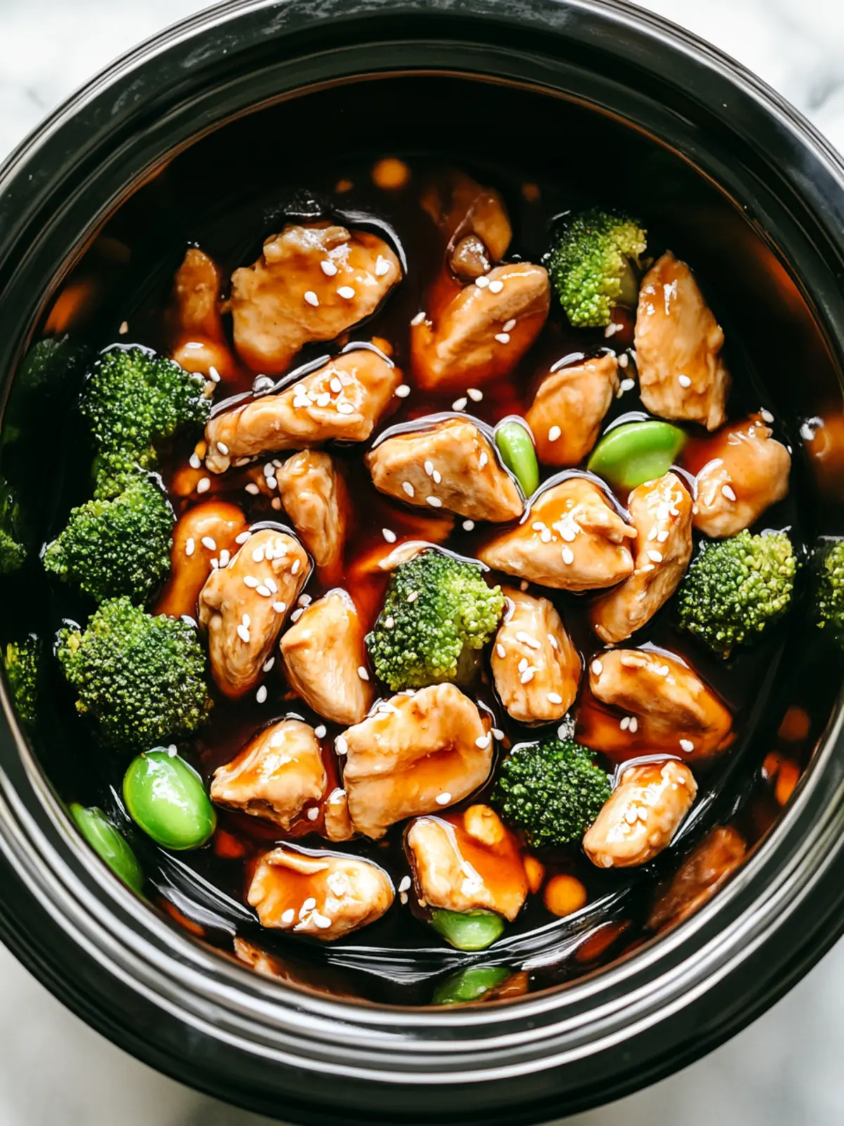 Crockpot Teriyaki Chicken: Easy Comfort with Broccoli Bliss 3 Crockpot Teriyaki Chicken