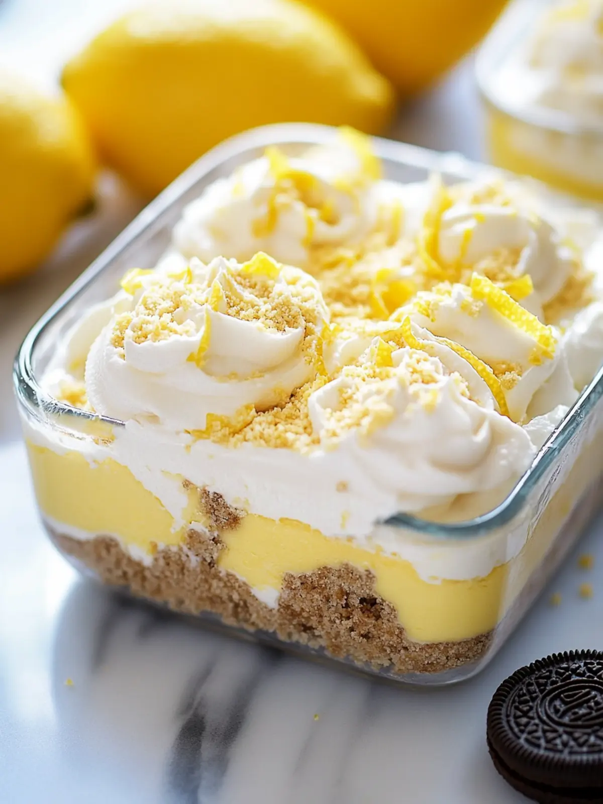 Heavenly Lemon Oreo Dessert Your New Favorite No-Bake Treat 4 Heavenly Lemon Oreo Dessert