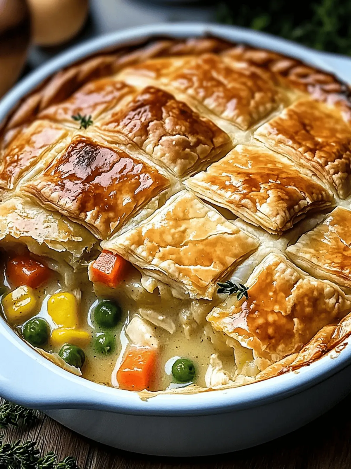 Savor the Comfort of Easy Chicken Pot Pie Casserole Tonight 2 Easy Chicken Pot Pie Casserole