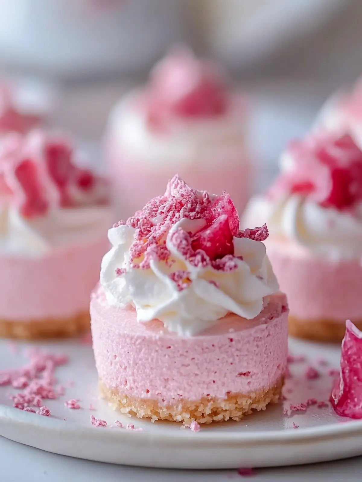 Irresistible No-Bake Pink Velvet Cheesecake Bites Recipe 3 No-Bake Pink Velvet Cheesecake Bites