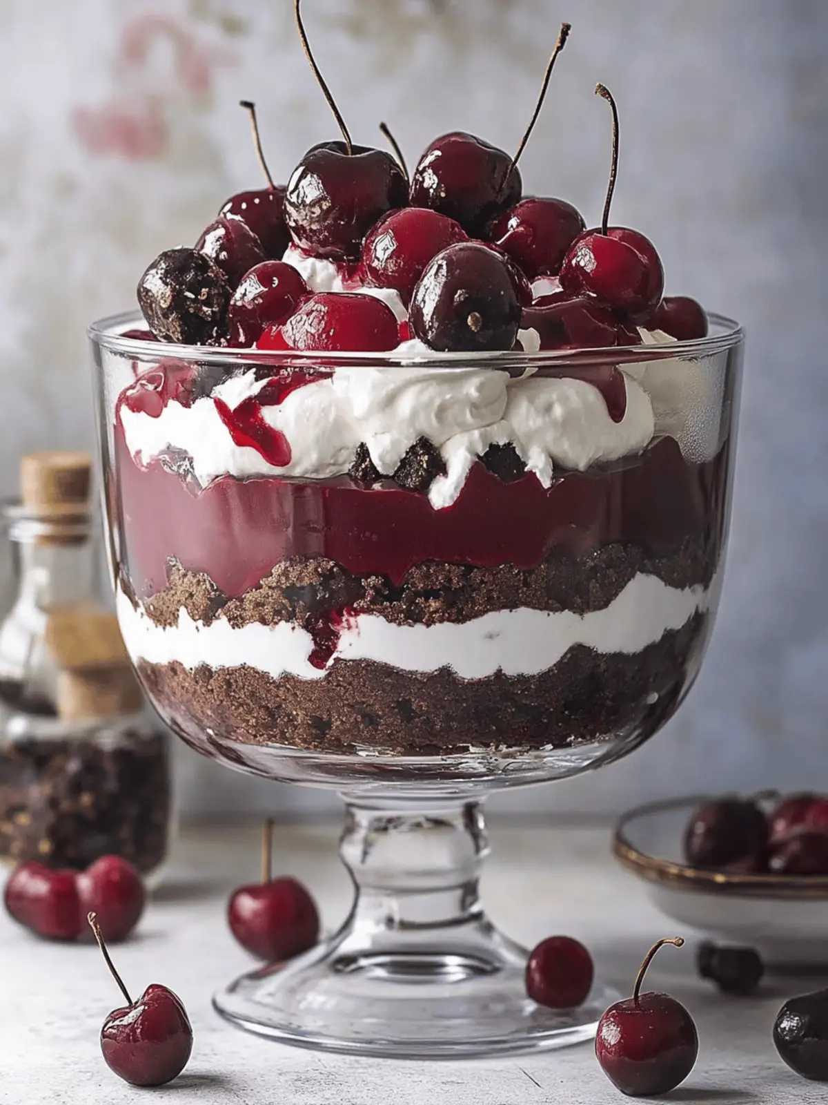 Decadent Black Forest Trifle Recipe You'll Love Making 3 Black Forest Trifle