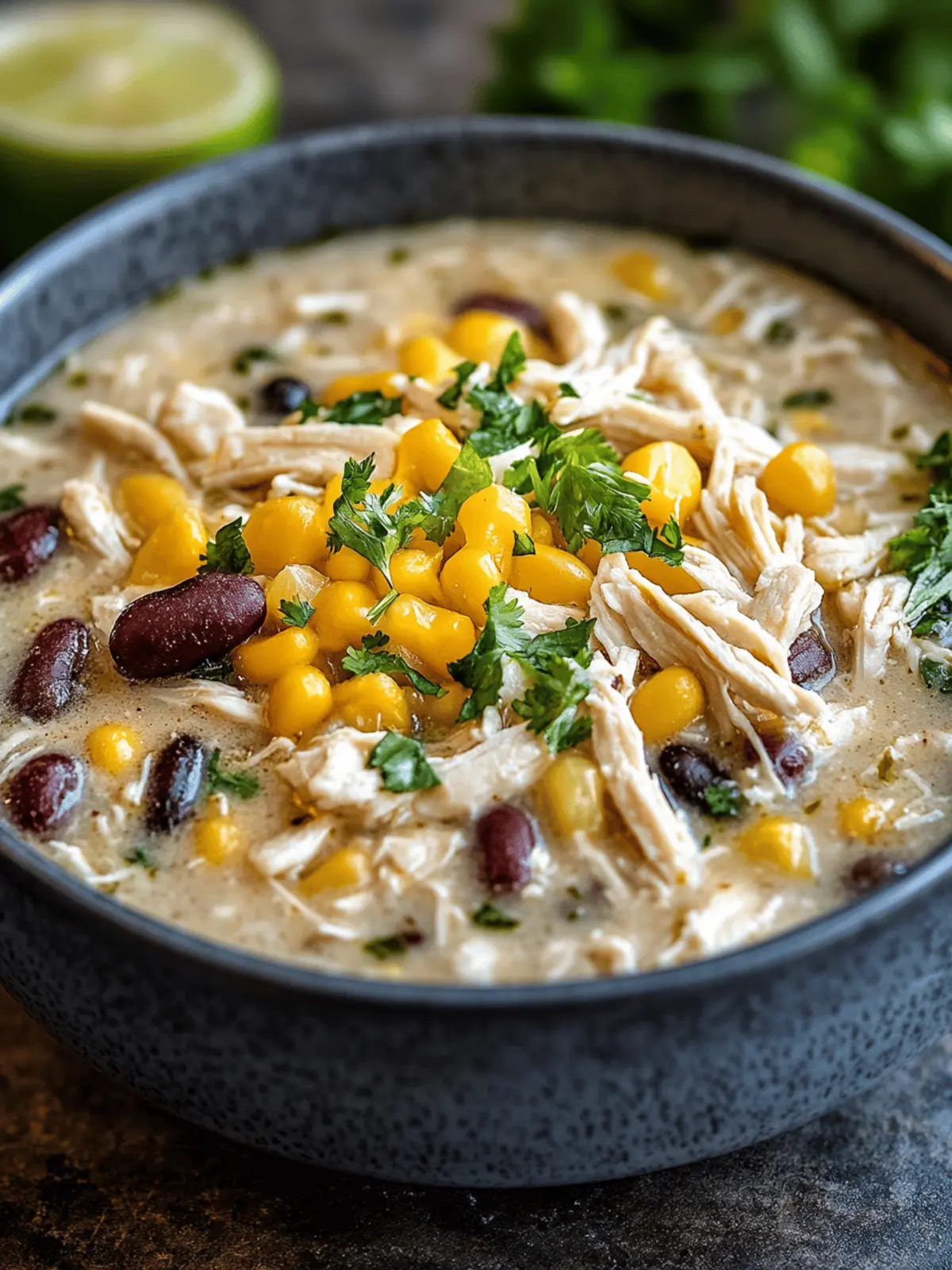 Hearty Crockpot White Chicken Chili for Cozy Family Nights 4 Crockpot White Chicken Chili