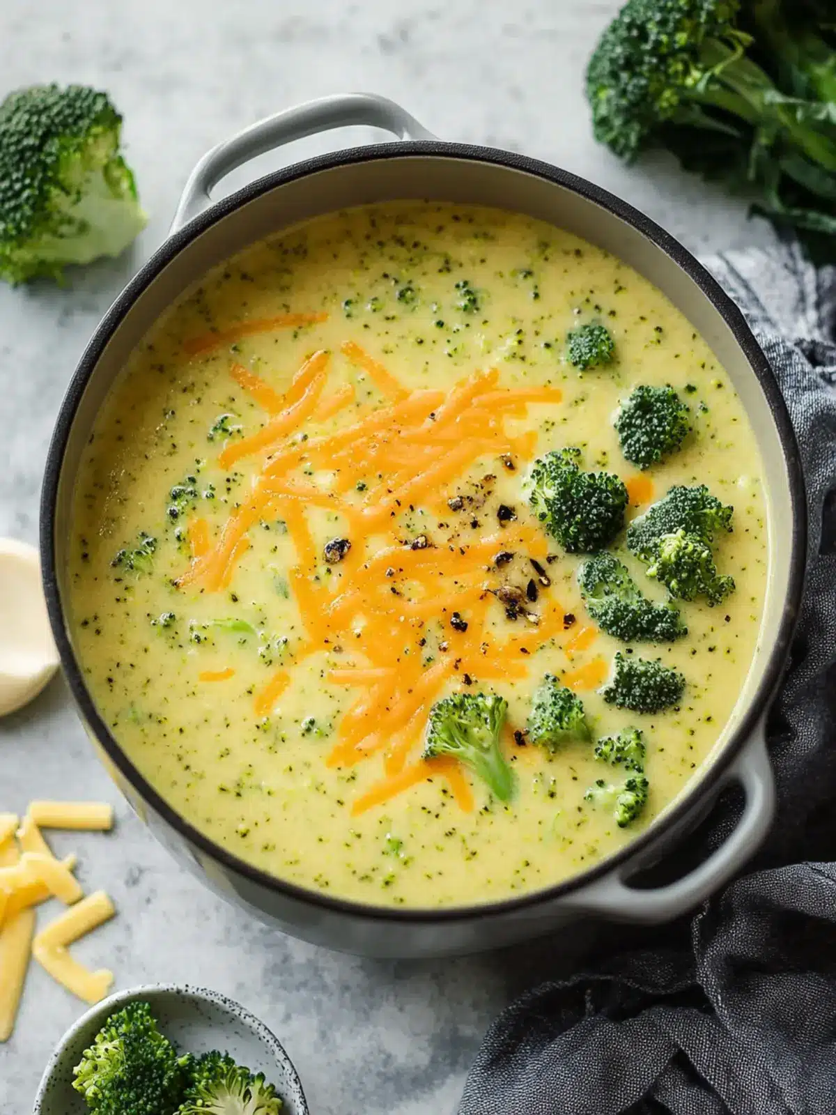 High Protein Broccoli Cheddar Soup That You ll Crave! 4 High Protein Broccoli Cheddar Soup
