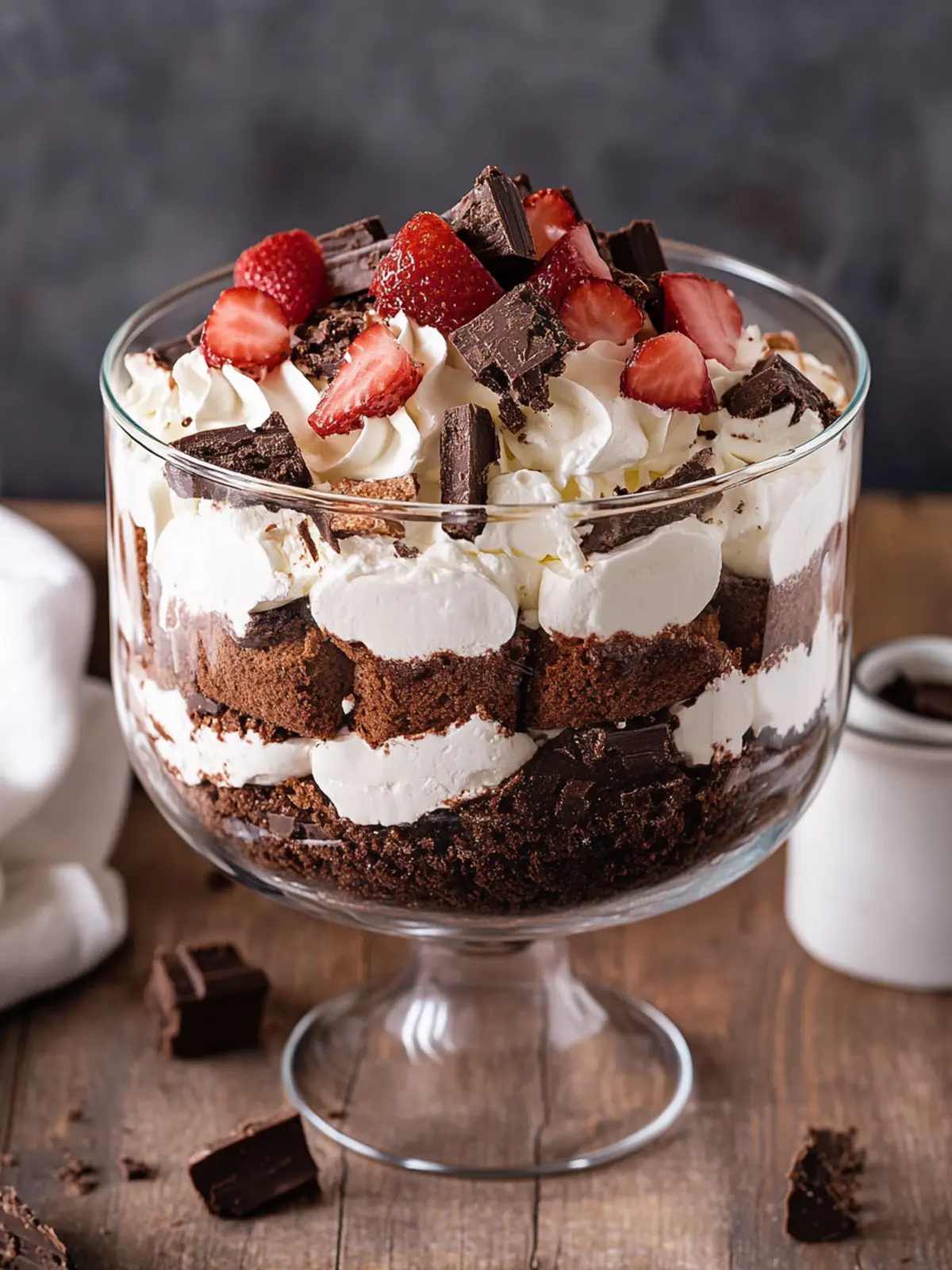 Indulge in Decadence: Irresistible Brownie Trifle Delight 3 Brownie Trifle