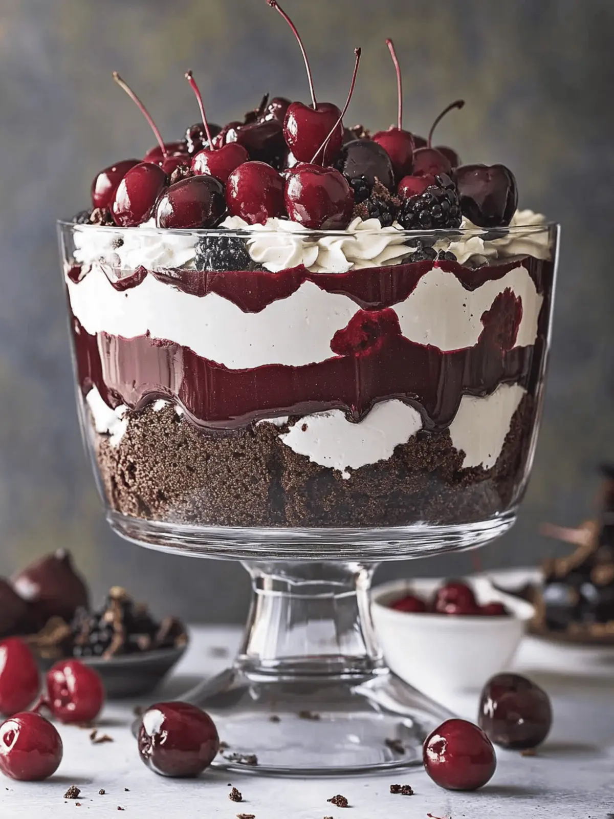 Irresistible Black Forest Trifle: Easy Layers of Indulgence 3 Black Forest Trifle