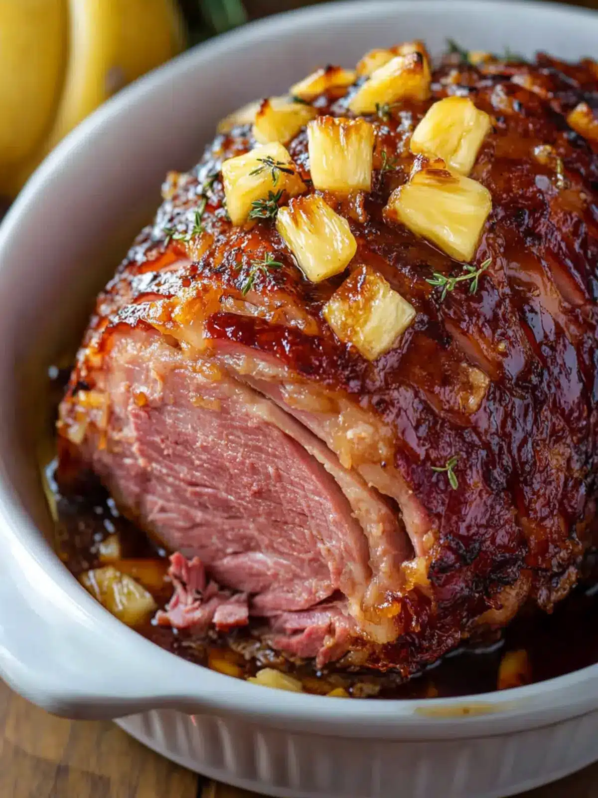 Sweet and Savory Brown Sugar Pineapple Ham for Dinner Delight 3 Brown Sugar Pineapple Ham
