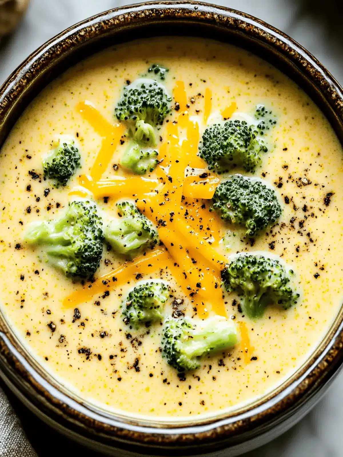Crockpot Broccoli Cheese Soup That'll Warm Your Soul 3 Crockpot Broccoli Cheese Soup
