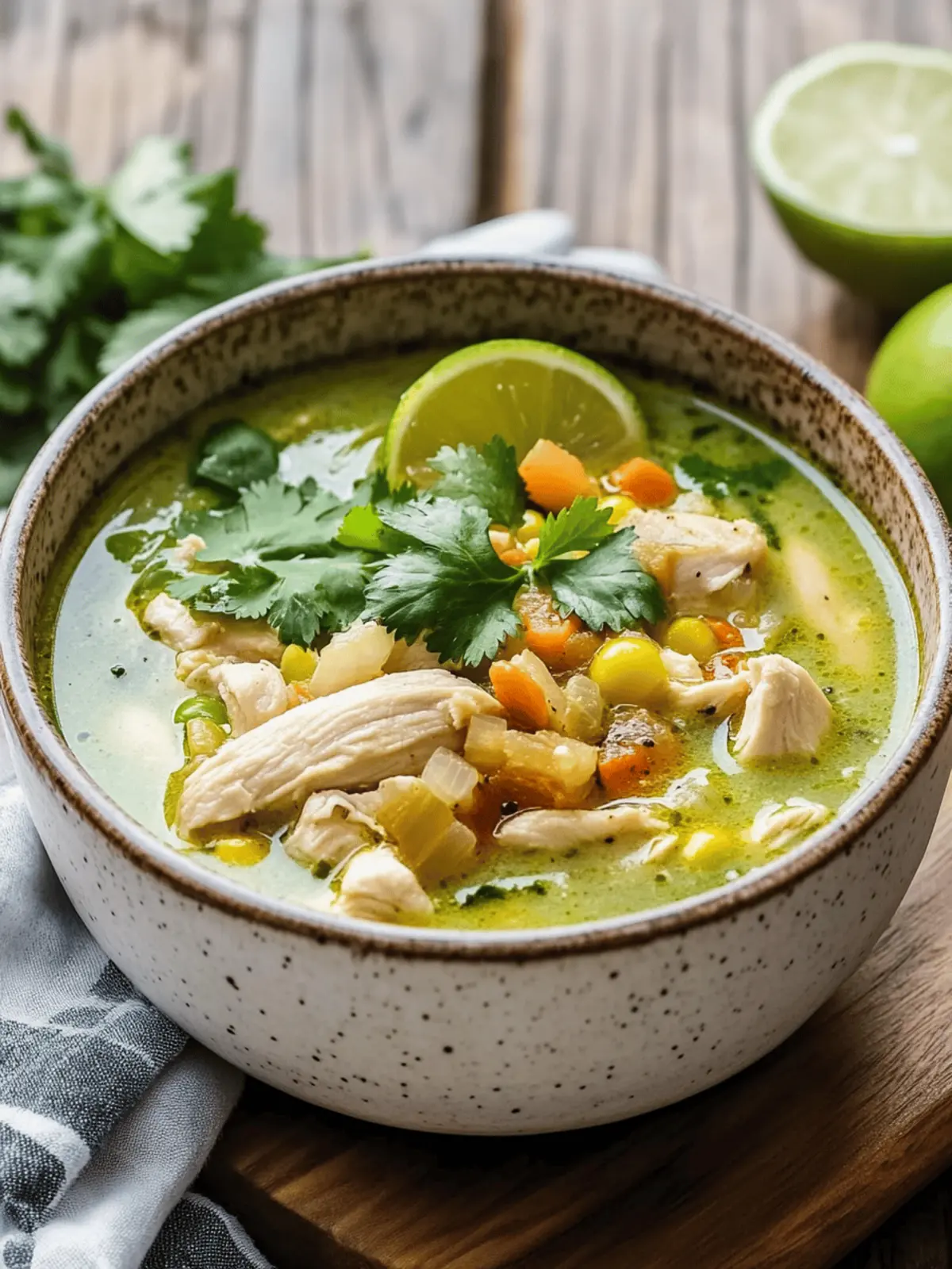 Spicy Green Chili Chicken Soup: Your New Weeknight Favorite 3 Green Chili Chicken Soup