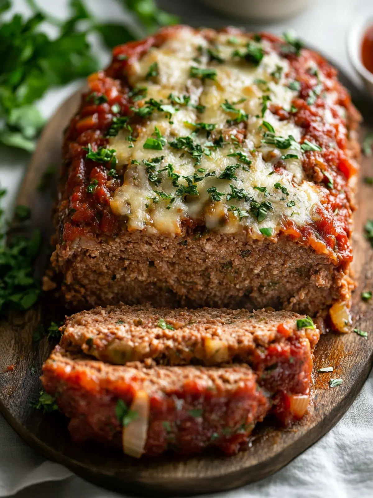 Savory Italian Meatloaf Loaded with Cheese and Herbs 4 Italian Meatloaf