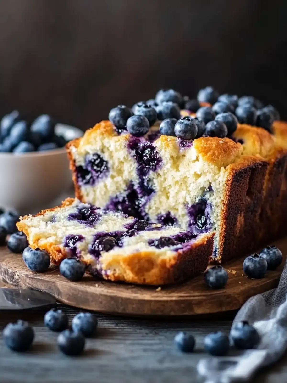 Deliciously Moist Blueberry Cream Cheese Bread Recipe 4 Blueberry Cream Cheese Bread