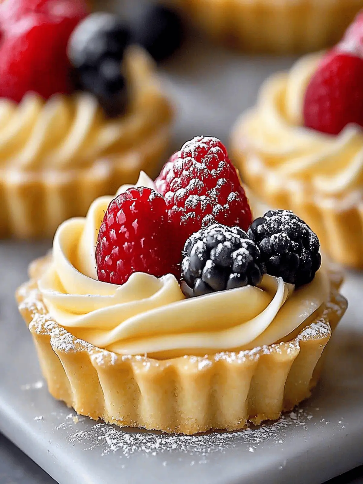 Decadent Elegant White Chocolate Mousse Tartlets Made Easy 4 Elegant White Chocolate Mousse Tartlets