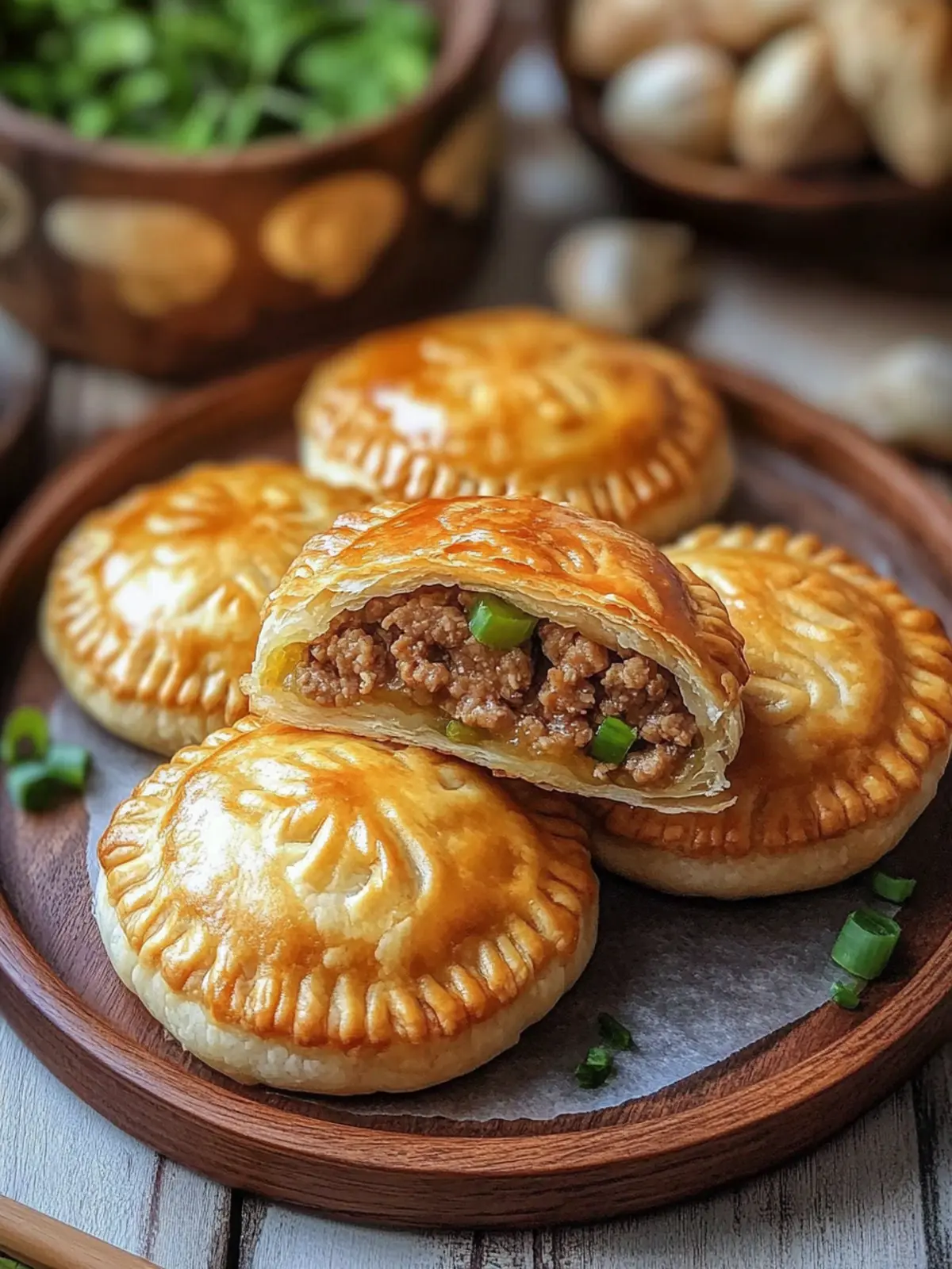 Savory Chinese Meat Pies (Xian Bing) That Will Wow You! 3 Chinese Meat Pies (Xian Bing)