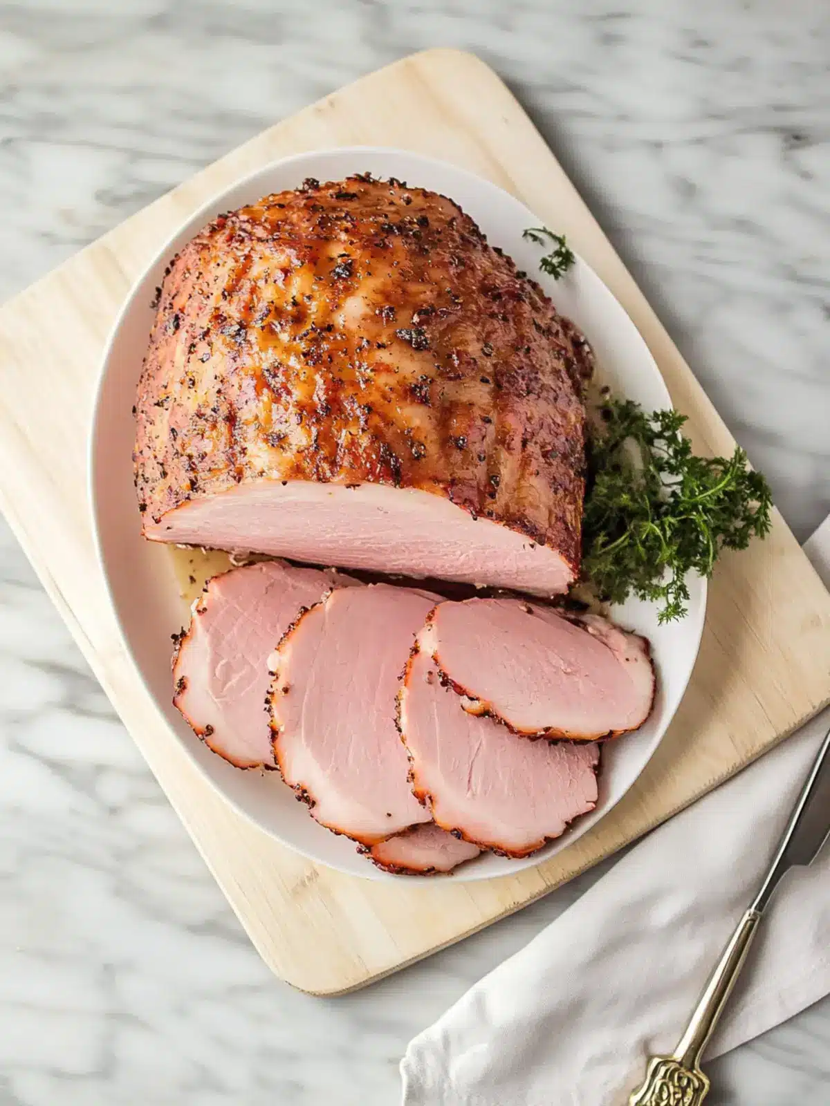 Irresistible Easter Ham with Mustard Glaze in 40 Minutes 2 Easter Ham