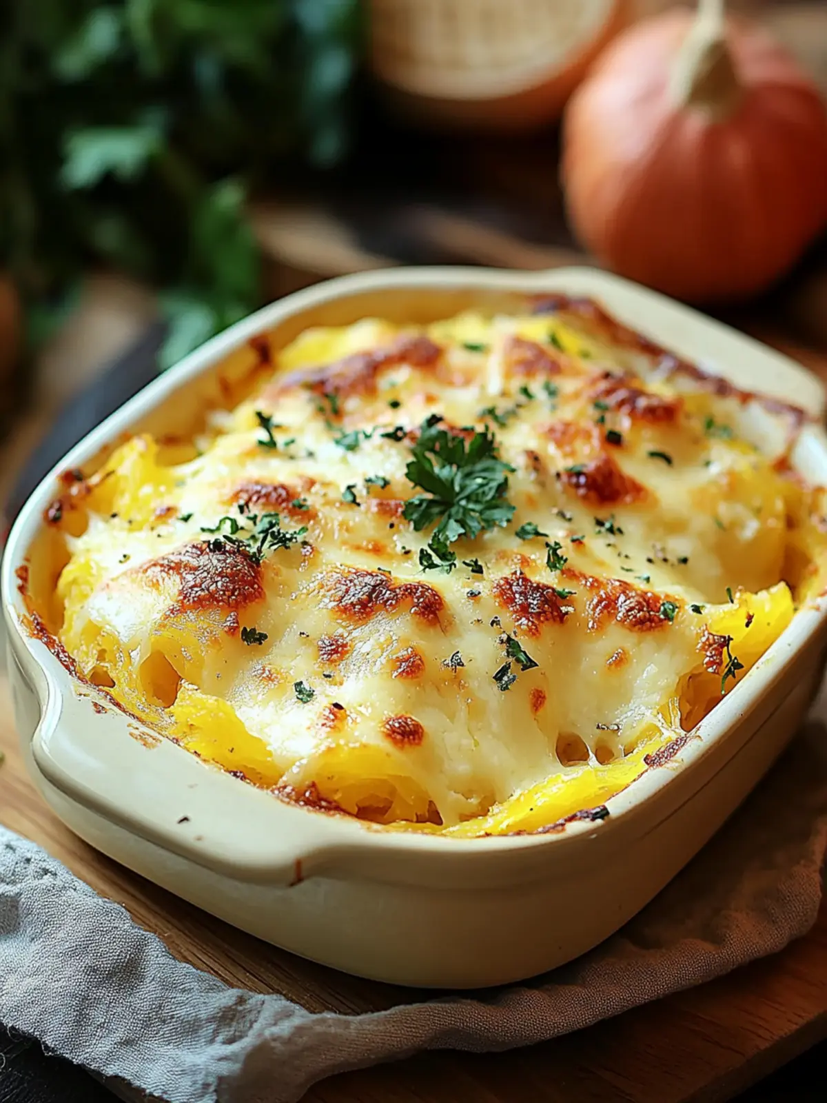Cheesy Spaghetti Squash Casserole for Comfort Food Lovers 3 Cheesy Spaghetti Squash Casserole