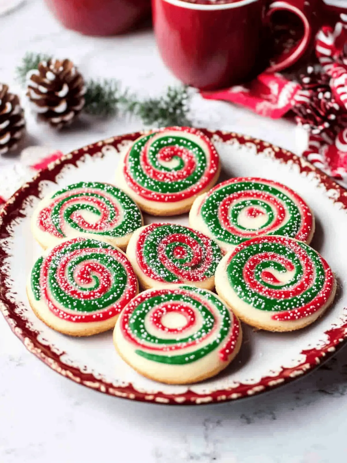 Festive Christmas Pinwheel Cookies to Wow Your Guests 3 Christmas Pinwheel Cookies