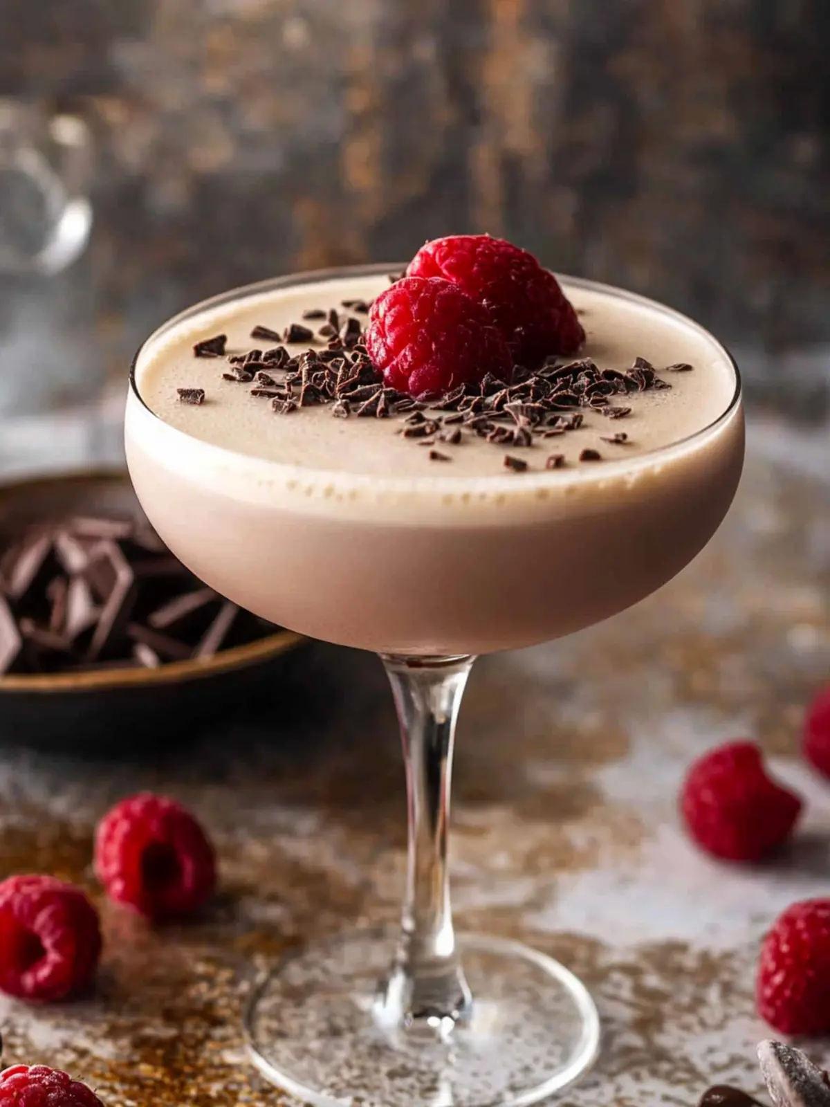 Indulge in a Raspberry Chocolate Martini Bliss Today! 3 Raspberry Chocolate Martini