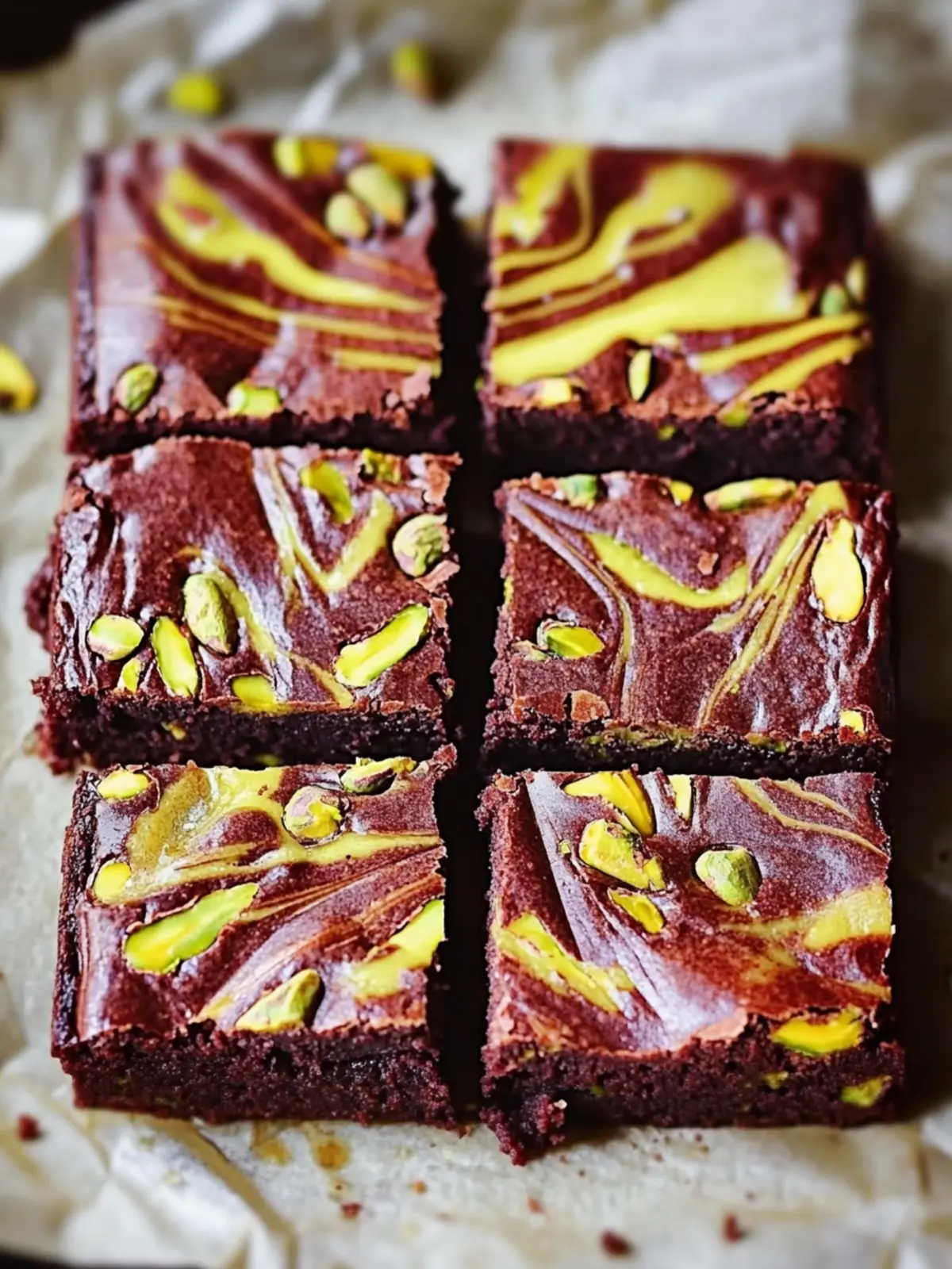Decadent Fudgy Chocolate Pistachio Brownies You ll Crave 2 Fudgy Chocolate Pistachio Brownies