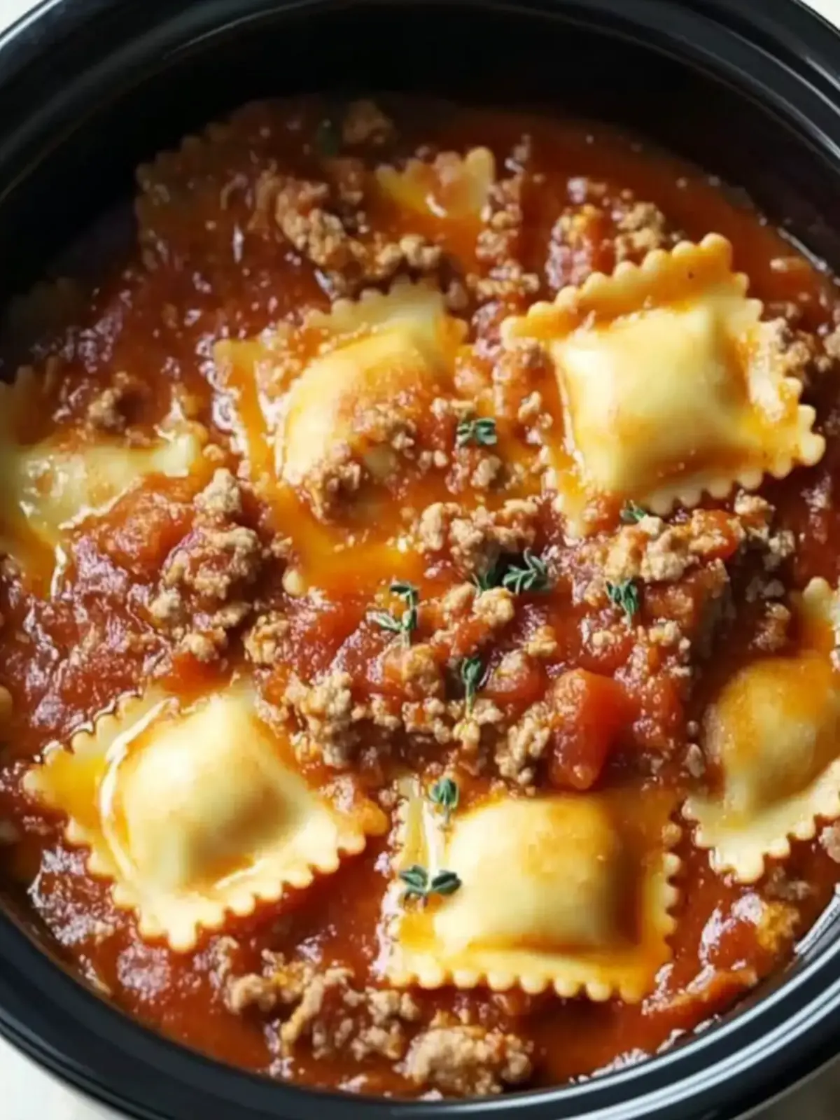 Melt-in-Your-Mouth Crockpot Ravioli Lasagna Delight 3 Crockpot Ravioli Lasagna