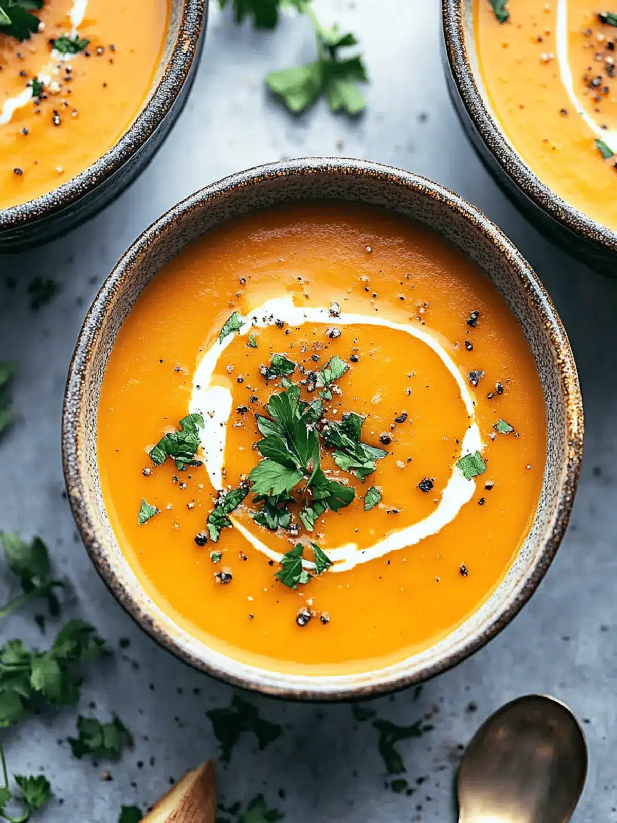 Warm Up with Spicy Butternut Squash and Sweet Potato Soup 4 Spicy Butternut Squash and Sweet Potato Soup