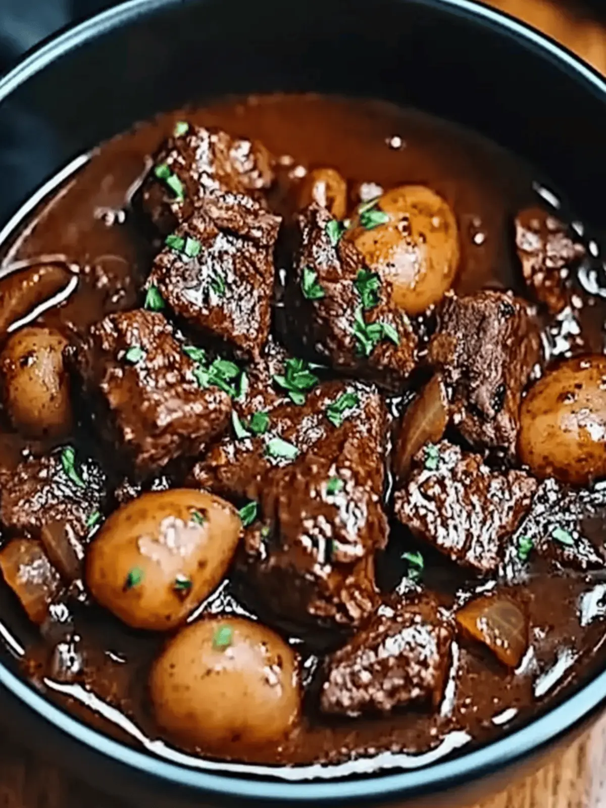 Slow Cooker Beef Bourguignon: Comforting French Delight at Home 2 Slow Cooker Beef Bourguignon