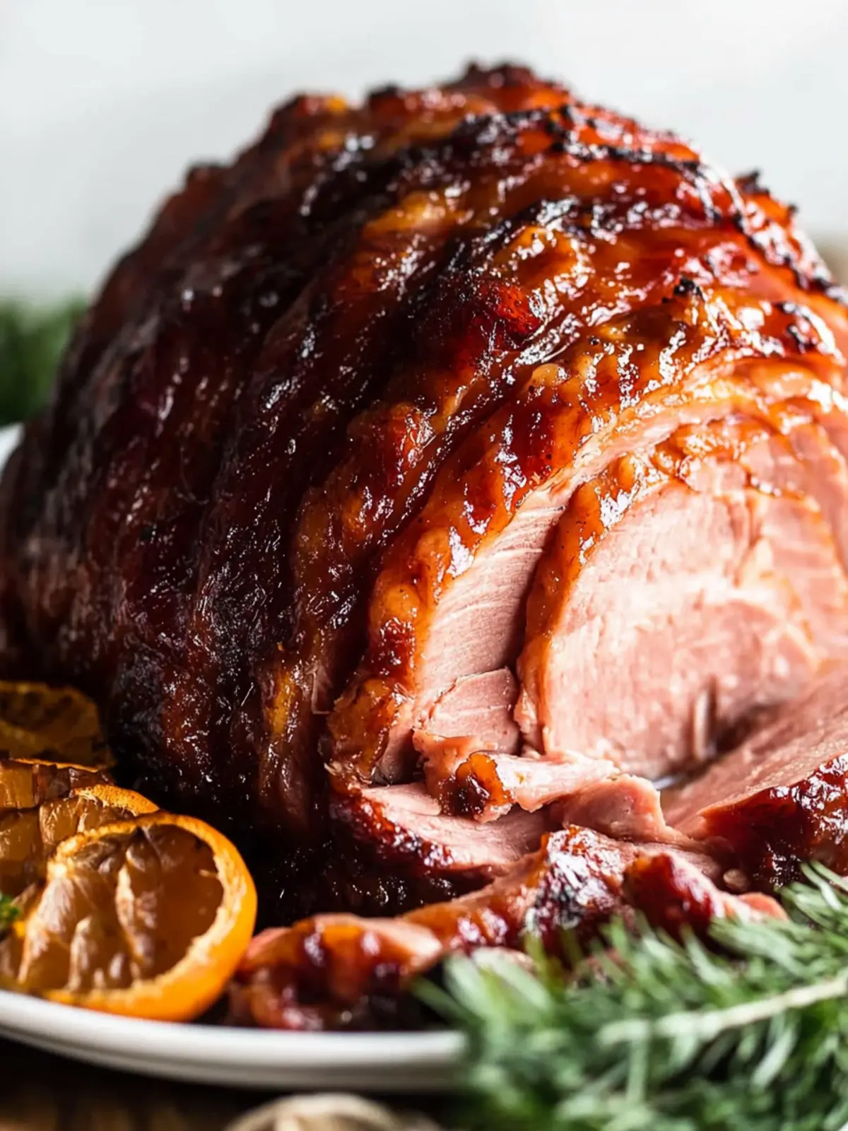 Savory Crockpot Ham with Sweet Glaze for Effortless Meals 2 Crockpot Ham