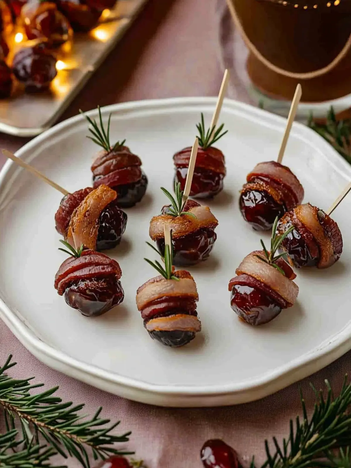 Delicious Bacon-Wrapped Dates for Effortless Entertaining 3 Bacon-Wrapped Dates