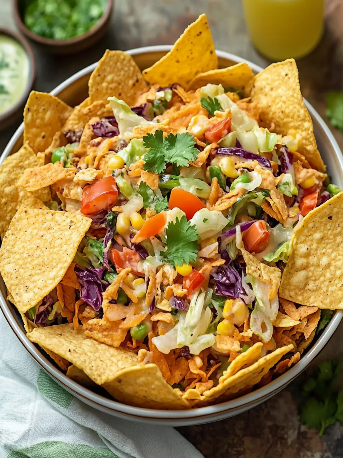 Frito Cowboy Cabbage with Creamy Chipotle Crunch 3 Frito Cowboy Cabbage
