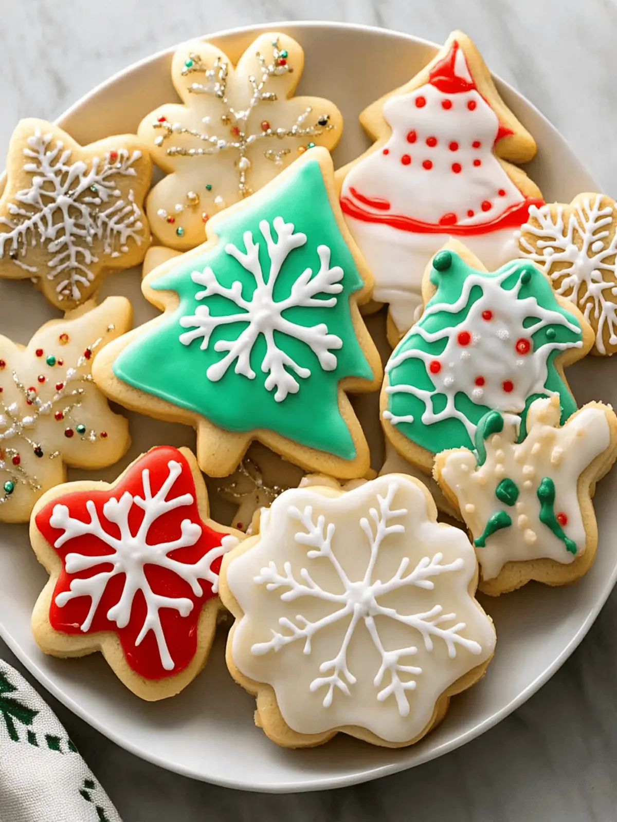 Soft Christmas Sugar Cookies That Melt in Your Mouth 2 Soft Christmas Sugar Cookies
