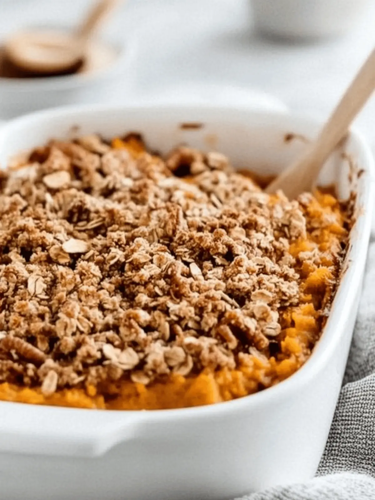Healthy Sweet Potato Casserole with Pecan Oat Streusel Delight 2 Healthy Sweet Potato Casserole with Pecan Oat Streusel