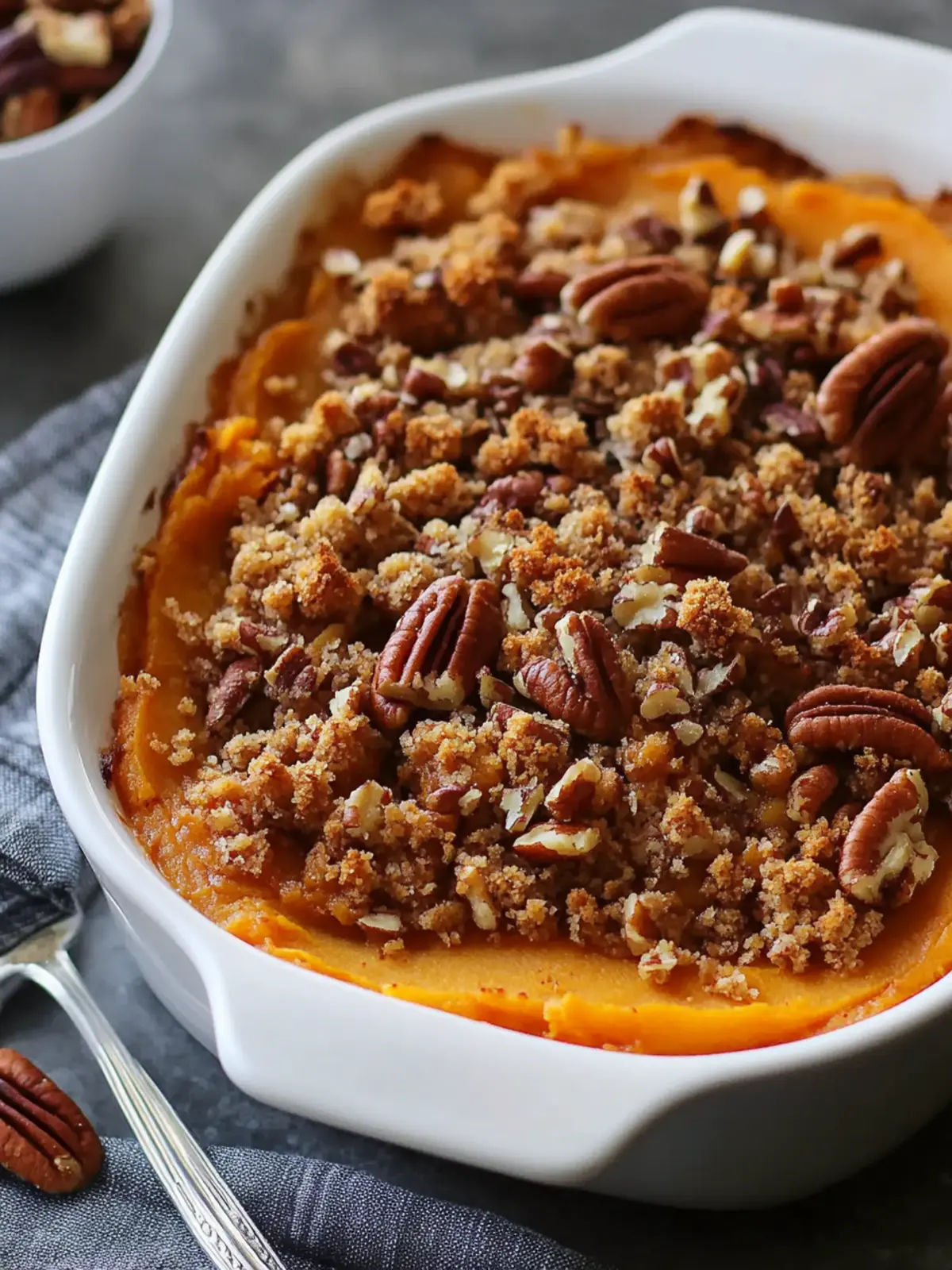 Sweet Potato Casserole with Pecan Crumble Your New Favorite Side 2 Sweet Potato Casserole with Pecan Crumble