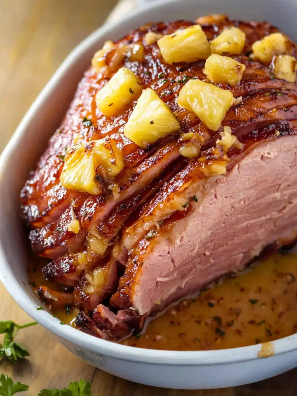 Sweet and Savory Brown Sugar Pineapple Ham for Dinner Delight 2 Brown Sugar Pineapple Ham