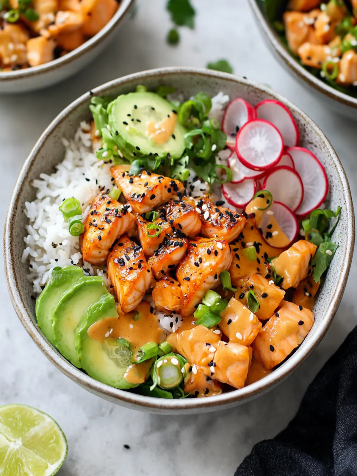 Irresistible Bang Bang Salmon Rice Bowls You ll Crave Daily 4 Bang Bang Salmon Rice Bowls