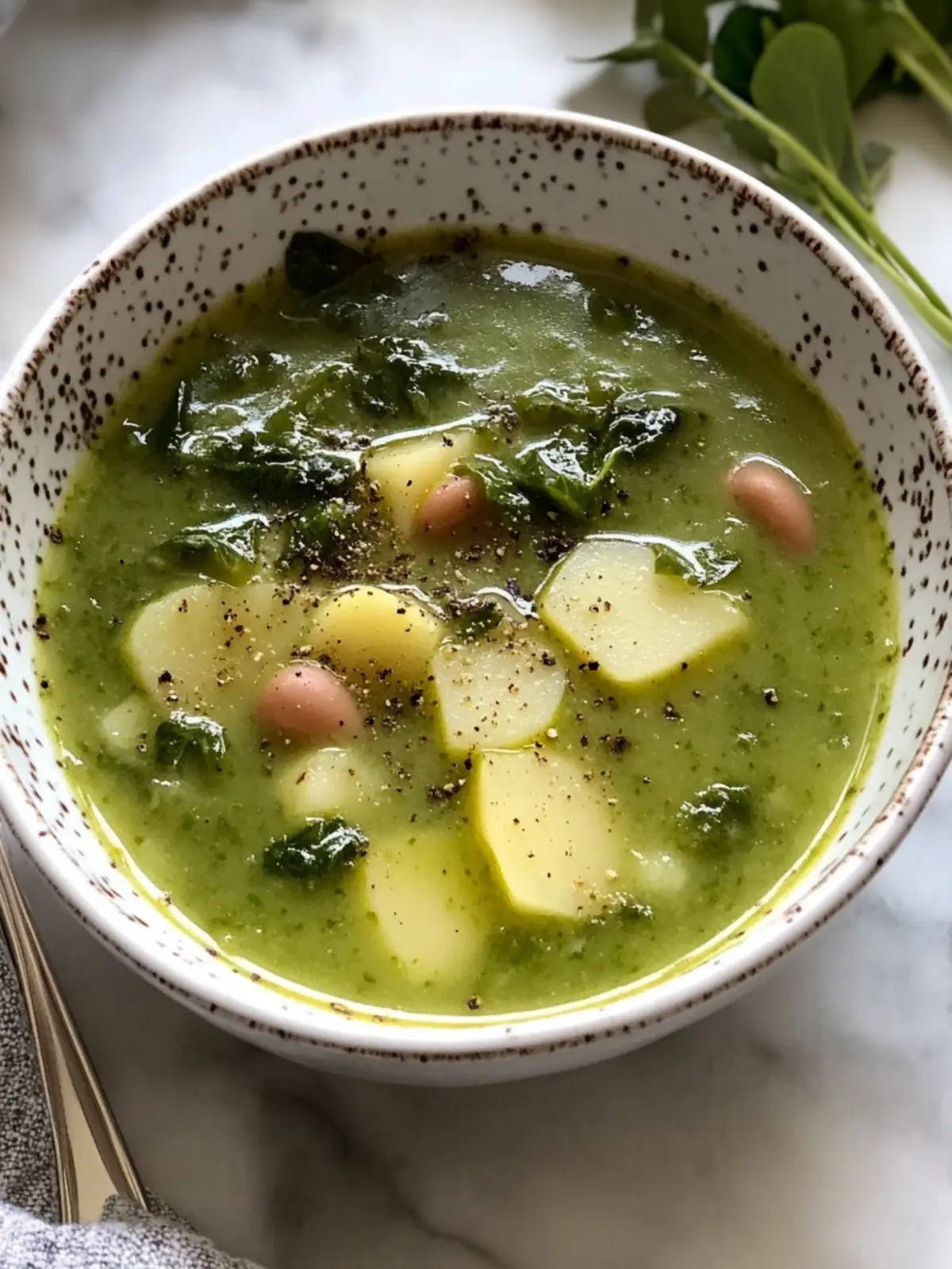 Hearty Turnip Green Soup with Savory Kielbasa Goodness 4 Turnip Green Soup