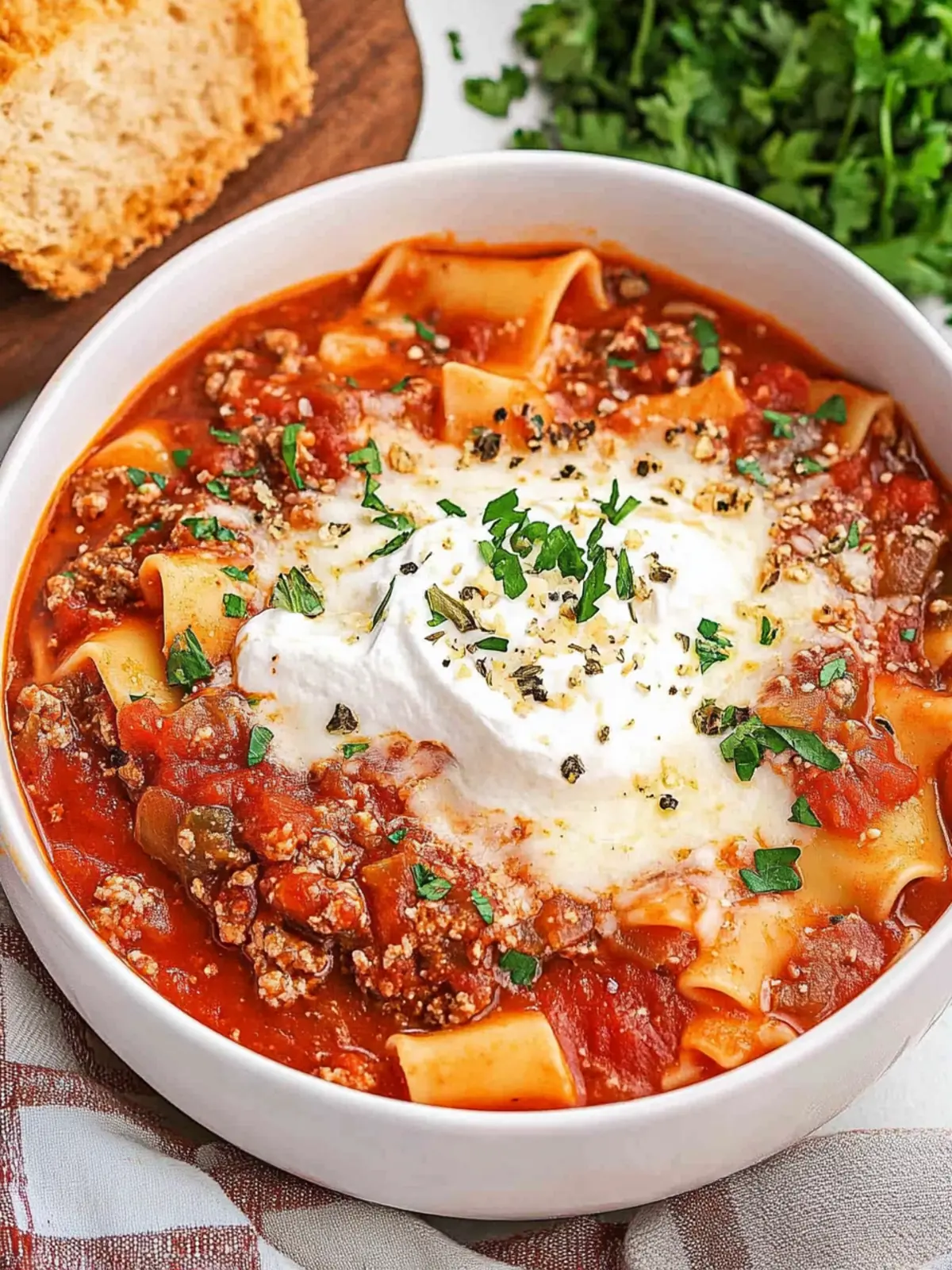 Crockpot Lasagna Soup: Cozy Comfort in Every Bite 2 Crockpot Lasagna Soup