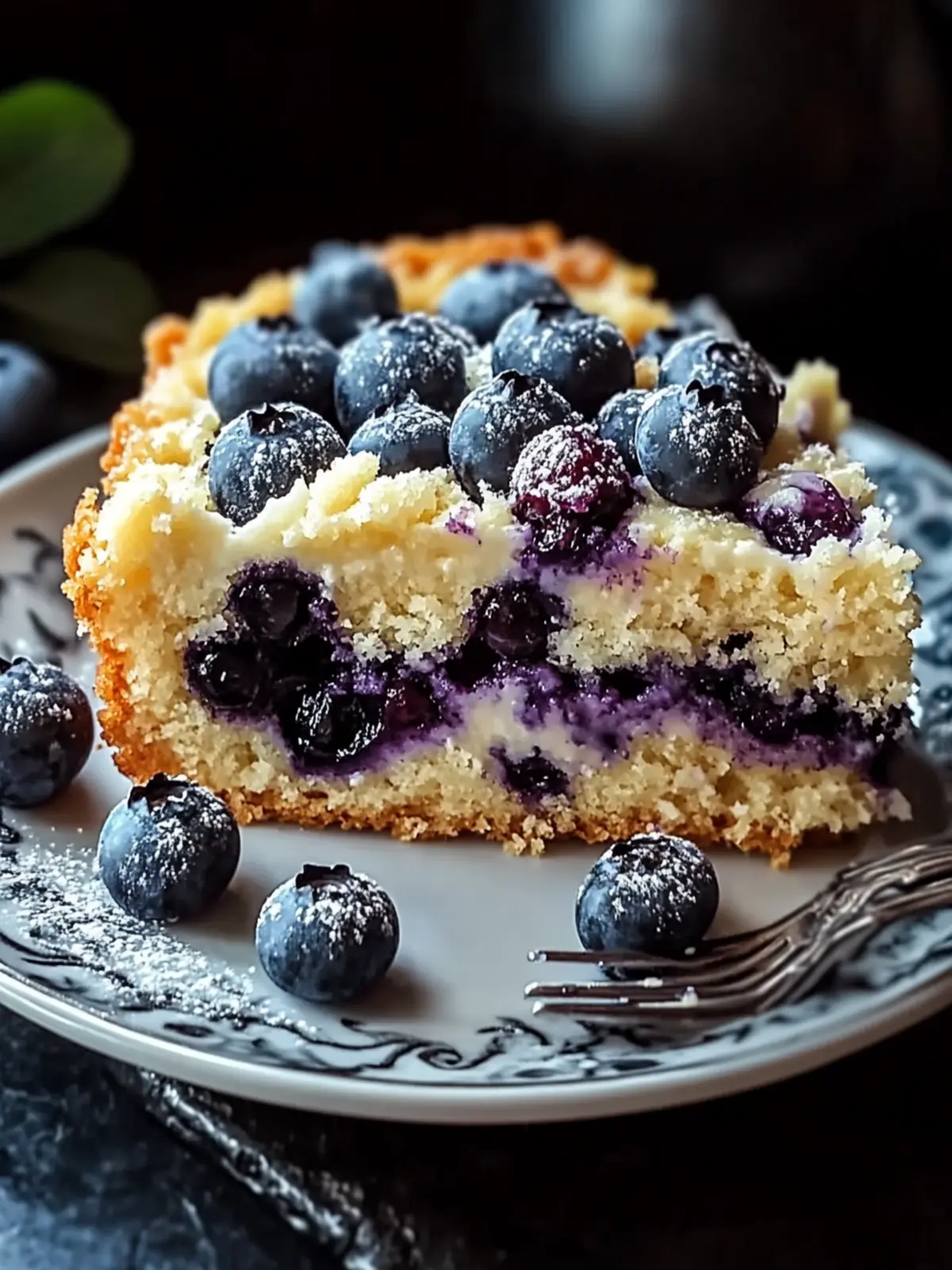 Decadent Blueberry Cream Cheese Coffee Cake You ll Love 2 Blueberry Cream Cheese Coffee Cake