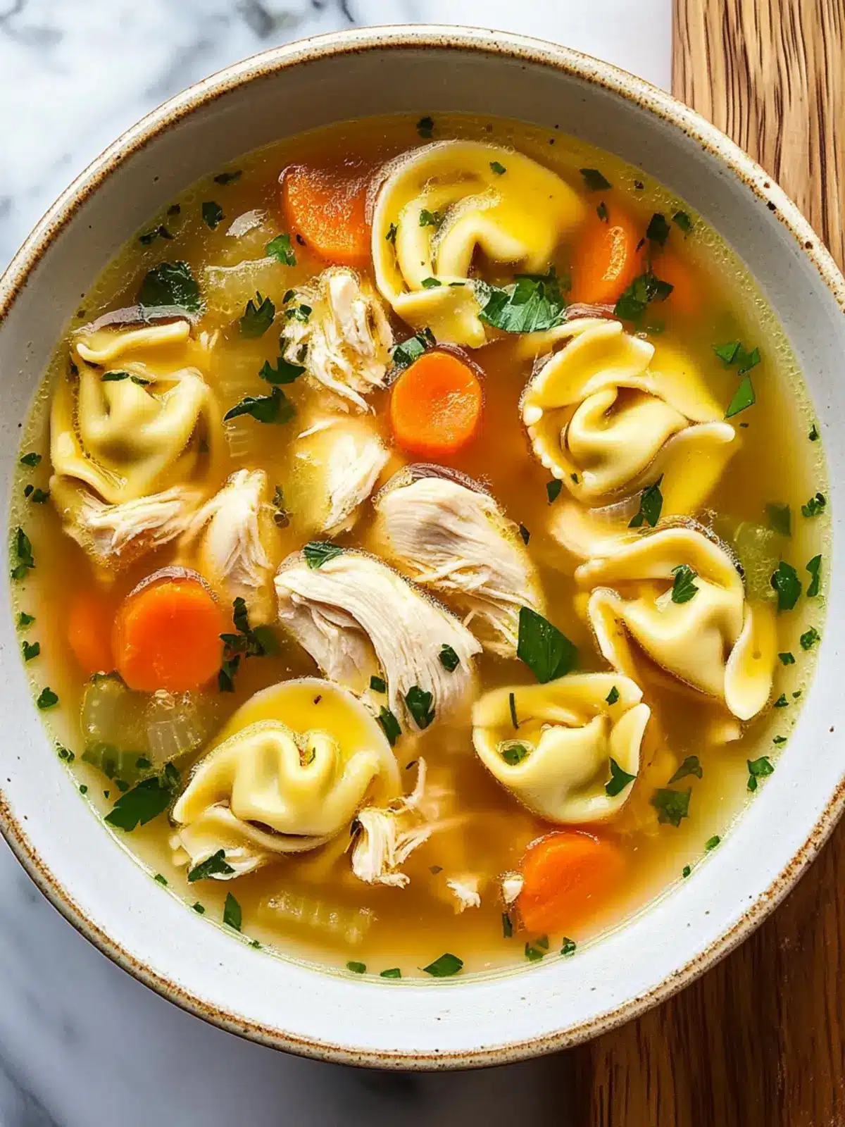 Cozy Chicken Tortellini Soup for Ultimate Comfort Food 3 Chicken Tortellini Soup