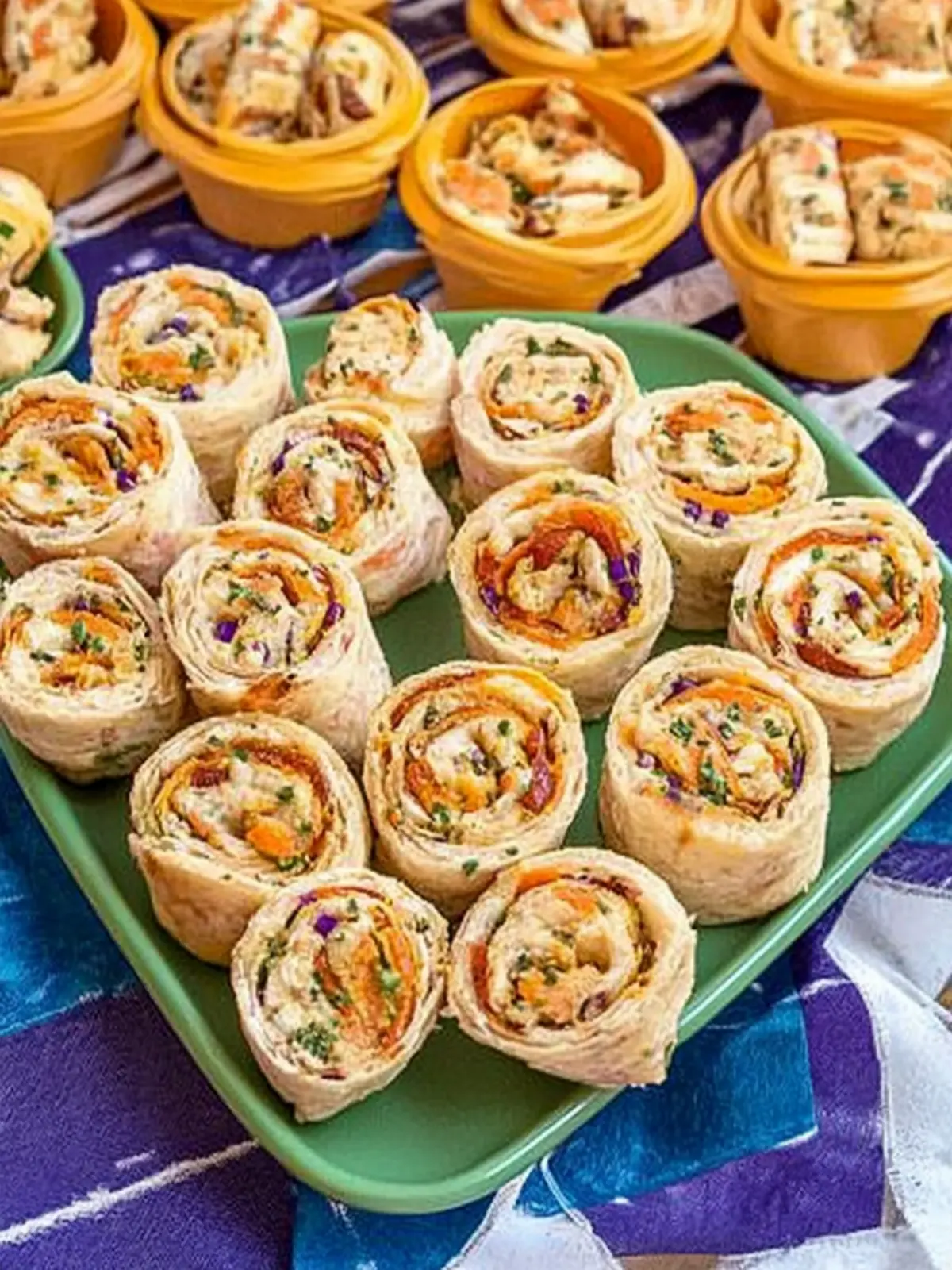 Crack Chicken Pinwheels: A Flavorful Twist on Wraps 4 Crack Chicken Pinwheels