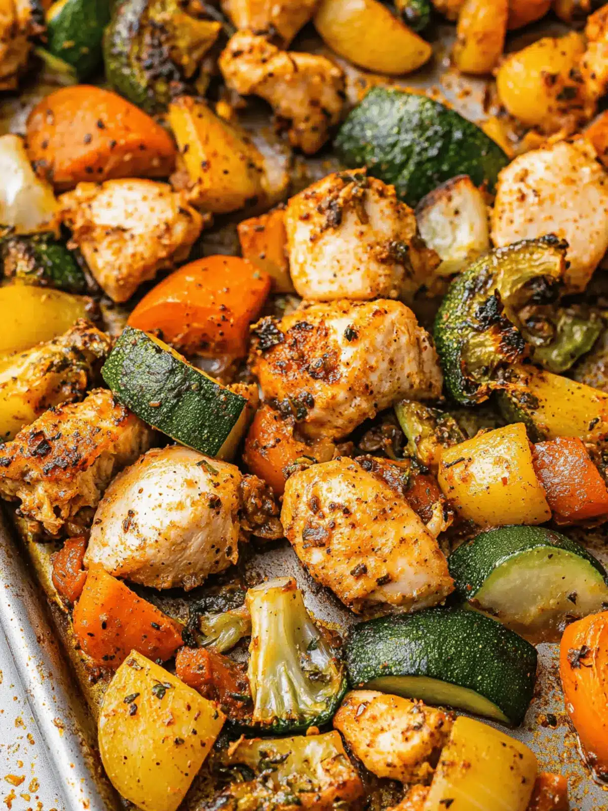 Savory Sheet Pan Chicken and Veggies for Effortless Dinners 4 Sheet Pan Chicken and Veggies