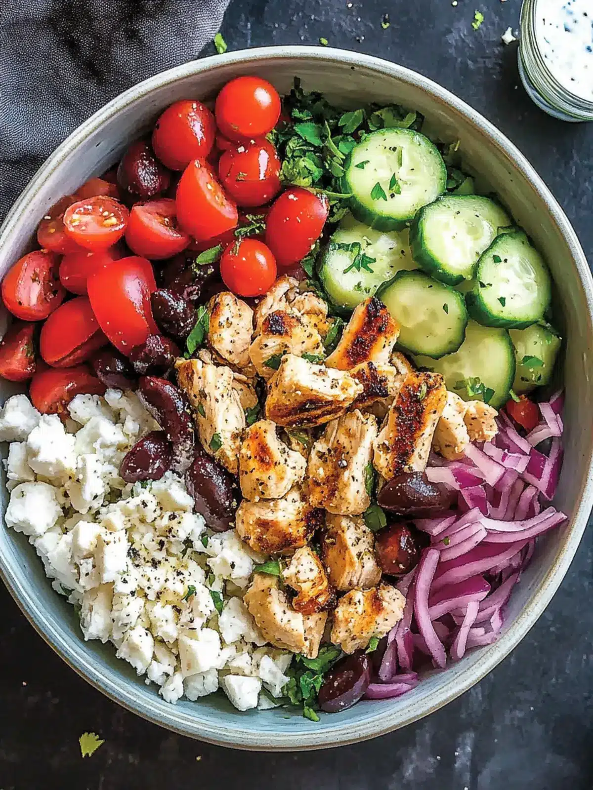 Delicious Low-Carb Greek Chicken Bowls You ll Love 3 Low-Carb Greek Chicken Bowls